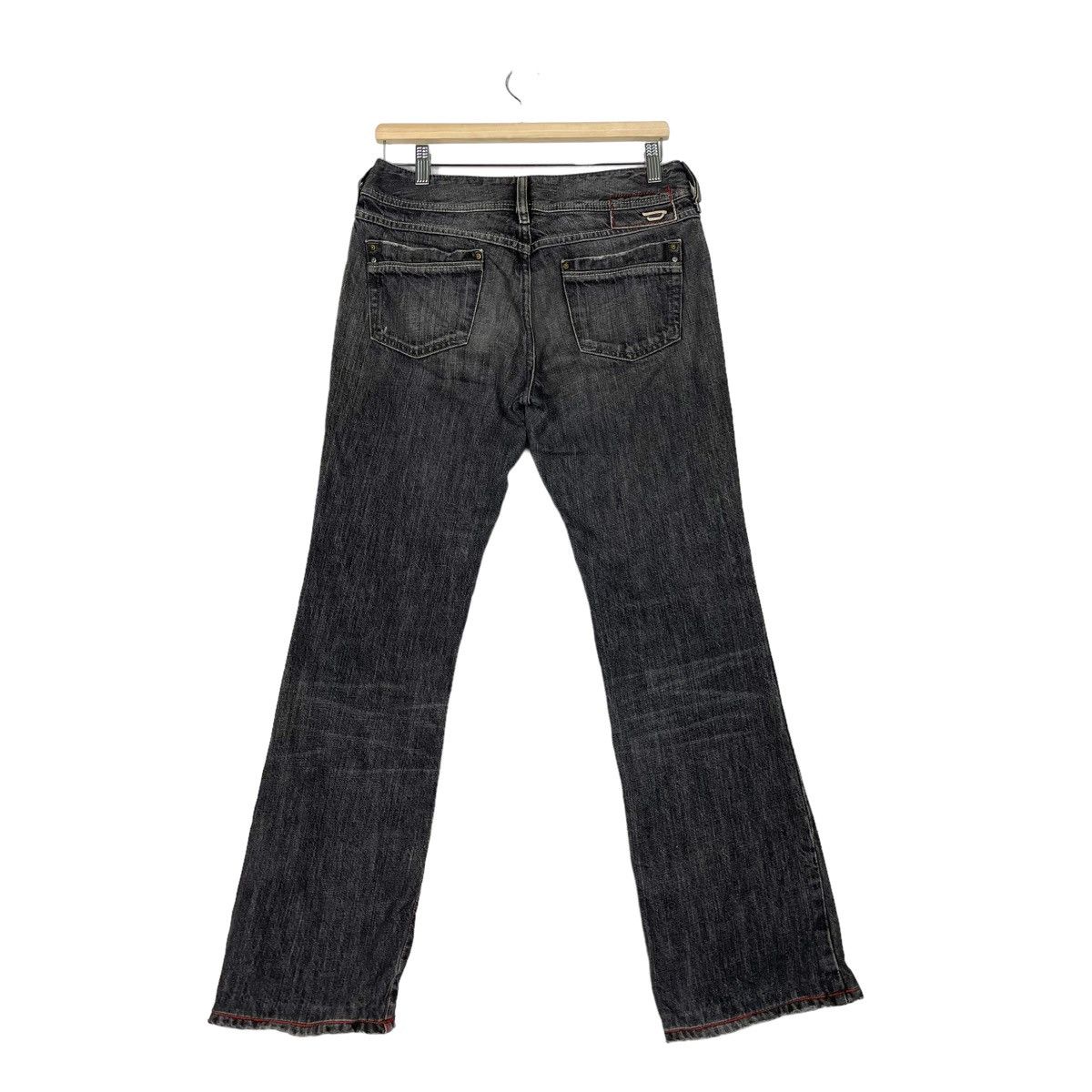 Diesel × Jean FLARE 💥 DIESEL FADED DENIM PANT Size 30" / US 8 / IT 44 - 11 Thumbnail