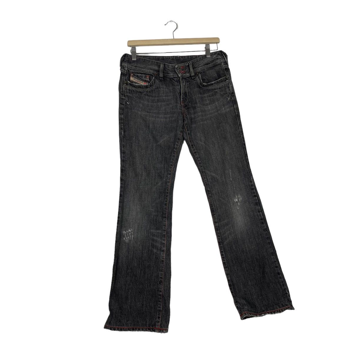 Diesel × Jean FLARE 💥 DIESEL FADED DENIM PANT Size 30" / US 8 / IT 44 - 3 Thumbnail
