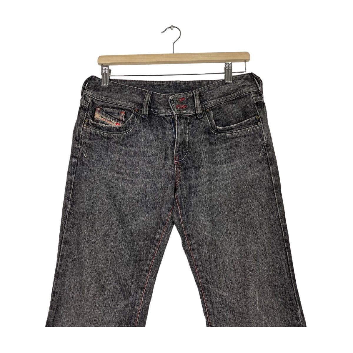 Diesel × Jean FLARE 💥 DIESEL FADED DENIM PANT Size 30" / US 8 / IT 44 - 5 Thumbnail