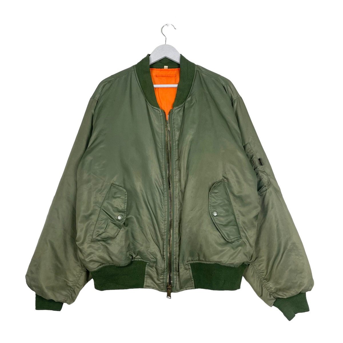 Japanese Brand 💥ICON JAPAN MA1 RIOT BOMBER JACKET Size US L / EU 52-54 / 3 - 1 Thumbnail