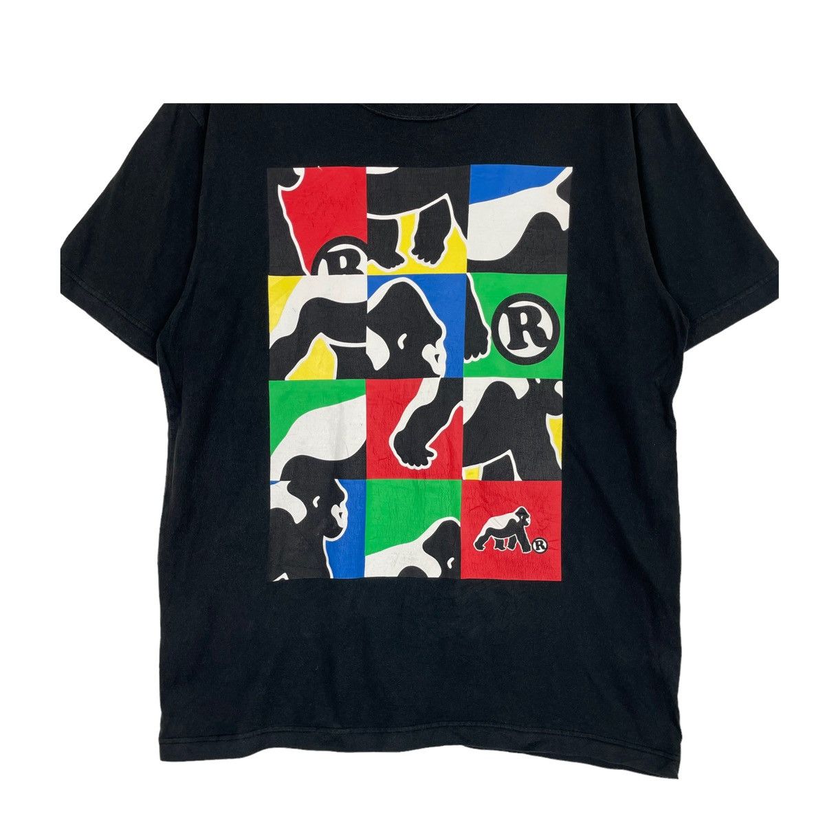 Vintage × Xlarge 💥90s XLARGE PUZZLE LOGO TSHIRT Size US L / EU 52-54 / 3 - 5 Thumbnail