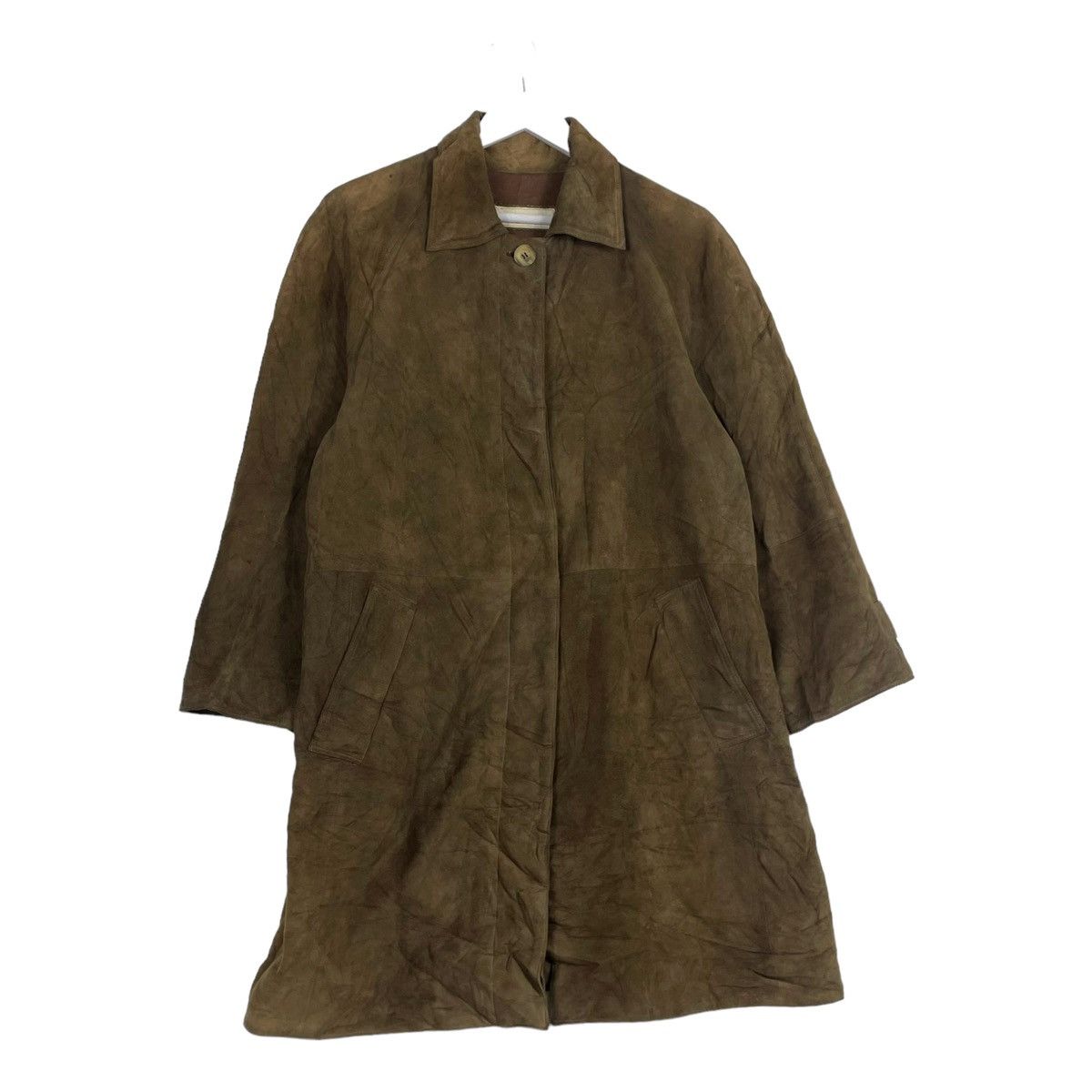 Japanese Brand × Other × Vintage 💥80s BRIGITTE NAUX MOLESKIN PARKA JACKET Size US M / EU 48-50 / 2 - 3 Thumbnail
