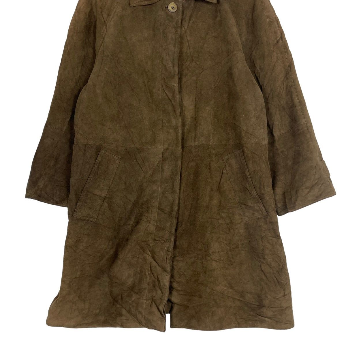 Japanese Brand × Other × Vintage 💥80s BRIGITTE NAUX MOLESKIN PARKA JACKET Size US M / EU 48-50 / 2 - 5 Thumbnail