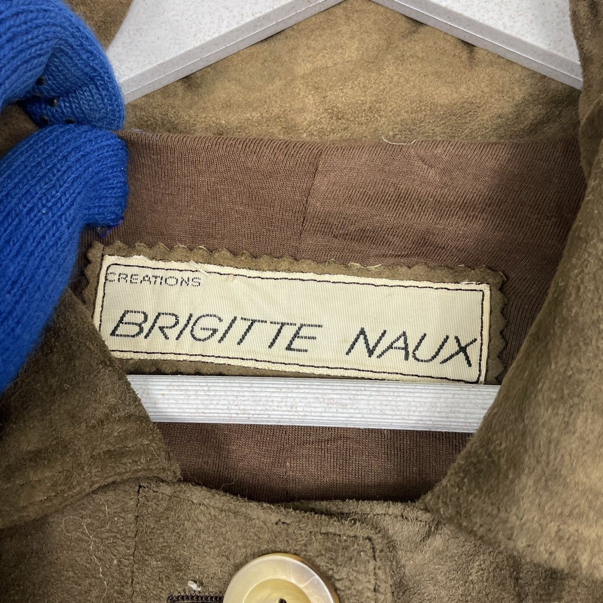 Japanese Brand × Other × Vintage 💥80s BRIGITTE NAUX MOLESKIN PARKA JACKET Size US M / EU 48-50 / 2 - 9 Thumbnail