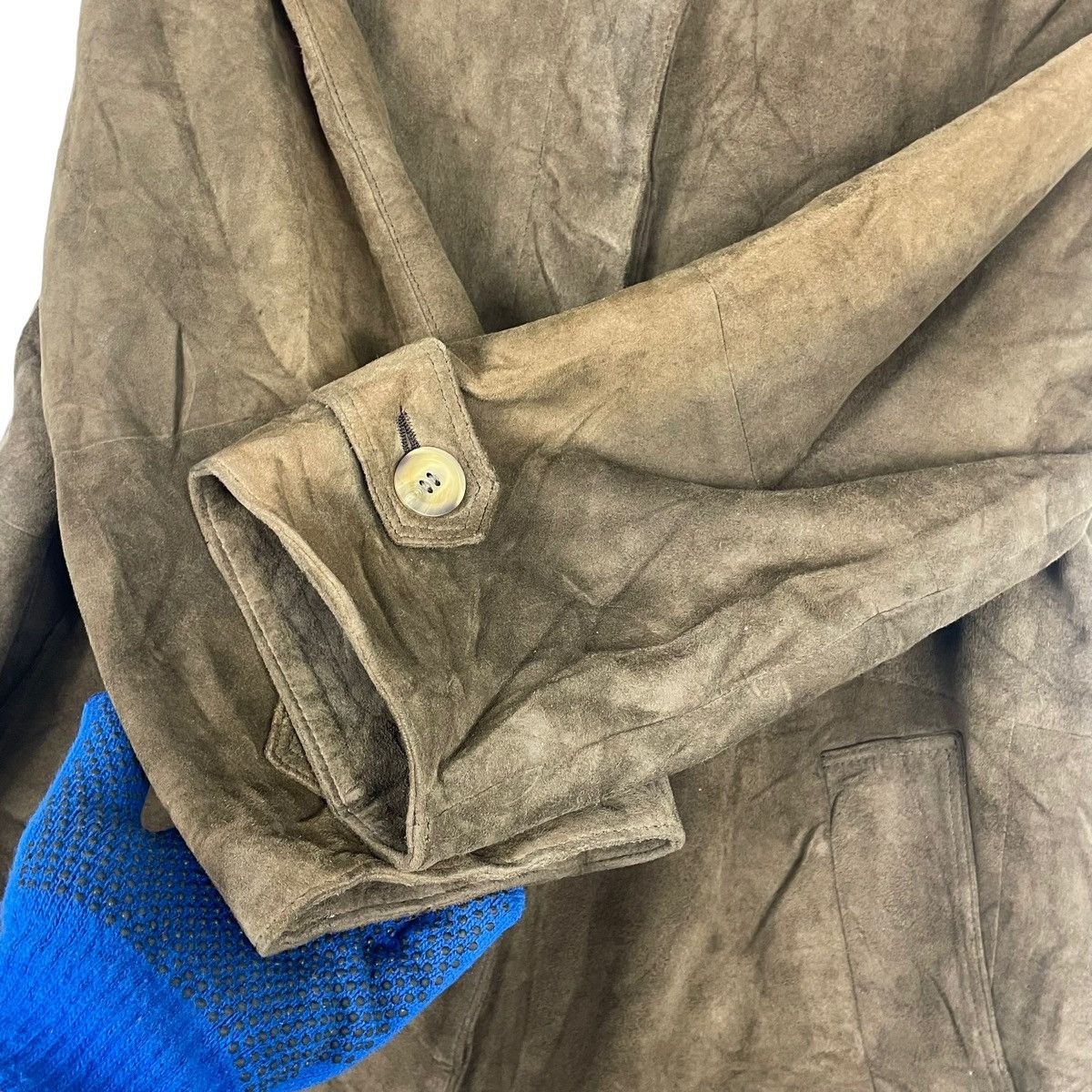 Japanese Brand × Other × Vintage 💥80s BRIGITTE NAUX MOLESKIN PARKA JACKET Size US M / EU 48-50 / 2 - 6 Thumbnail