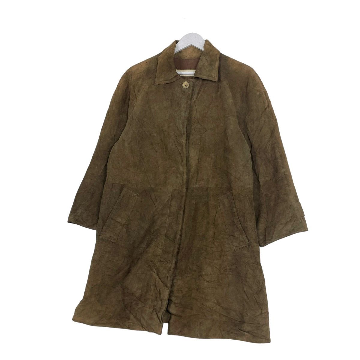 Japanese Brand × Other × Vintage 💥80s BRIGITTE NAUX MOLESKIN PARKA JACKET Size US M / EU 48-50 / 2 - 2 Thumbnail