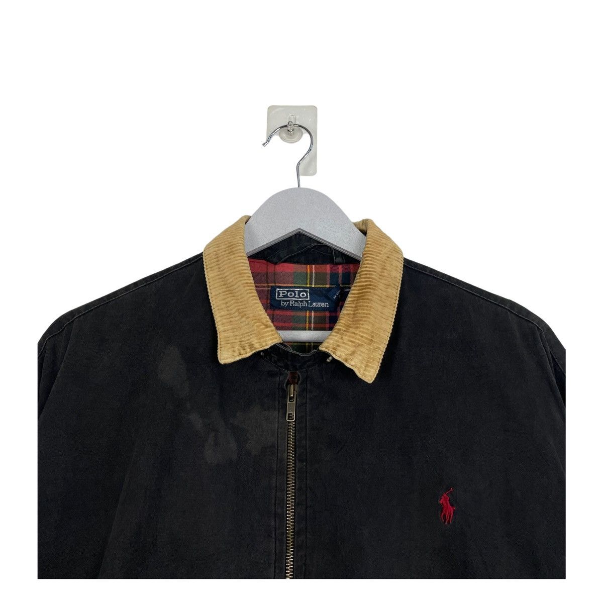 Polo Ralph Lauren 💥90s POLO RALPH LAUREN BOMBER ZIPPER JACKET Size US XL / EU 56 / 4 - 5 Thumbnail