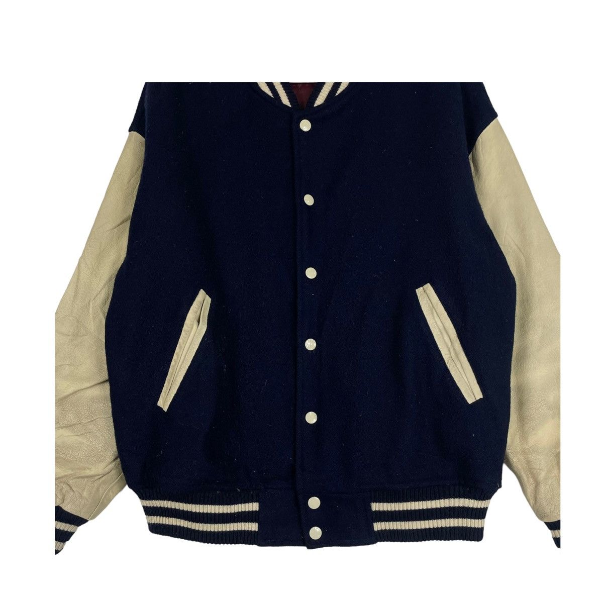 Japanese Brand 💥80s SCENE BOMBER RIOT VARSITY JACKET Size US M / EU 48-50 / 2 - 5 Thumbnail