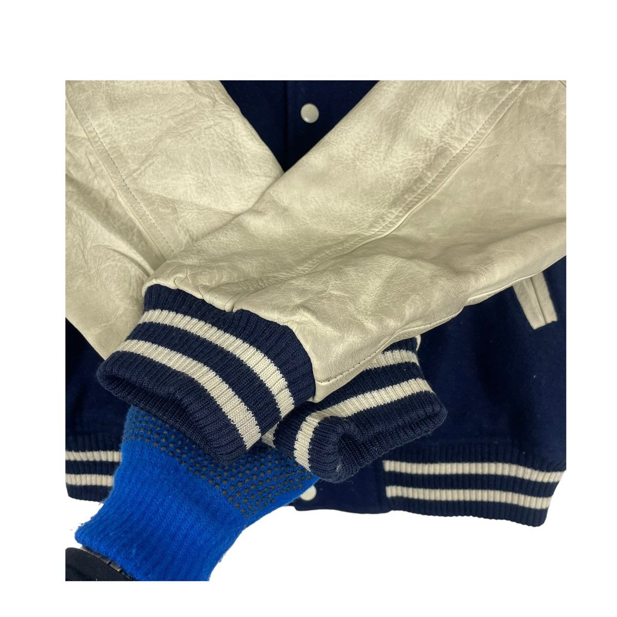 Japanese Brand 💥80s SCENE BOMBER RIOT VARSITY JACKET Size US M / EU 48-50 / 2 - 6 Thumbnail