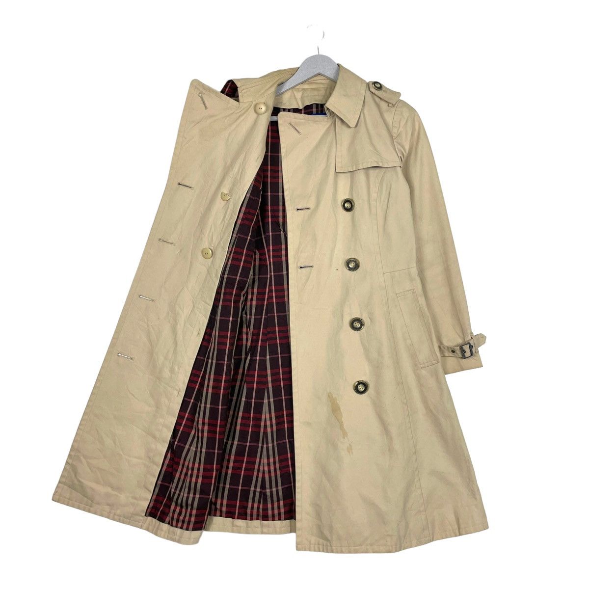 Burberry 💥BLUE LABEL BURBERRY PARKA TRENCH JACKET Size XS / US 0-2 / IT 36-38 - 1 Thumbnail