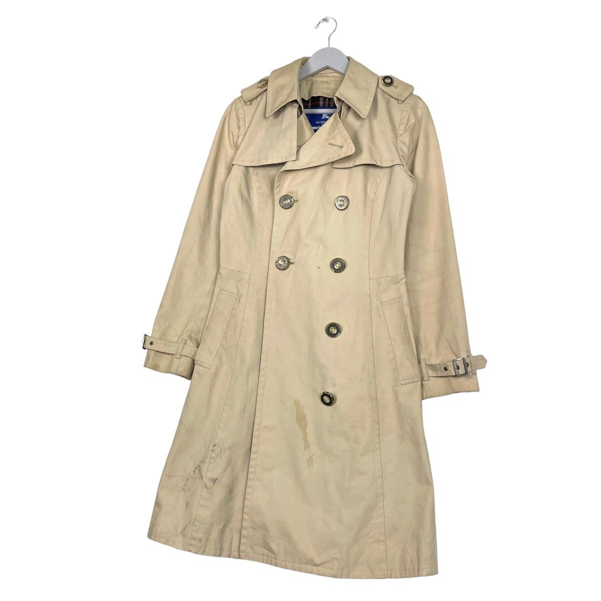 Burberry 💥BLUE LABEL BURBERRY PARKA TRENCH JACKET Size XS / US 0-2 / IT 36-38 - 3 Thumbnail