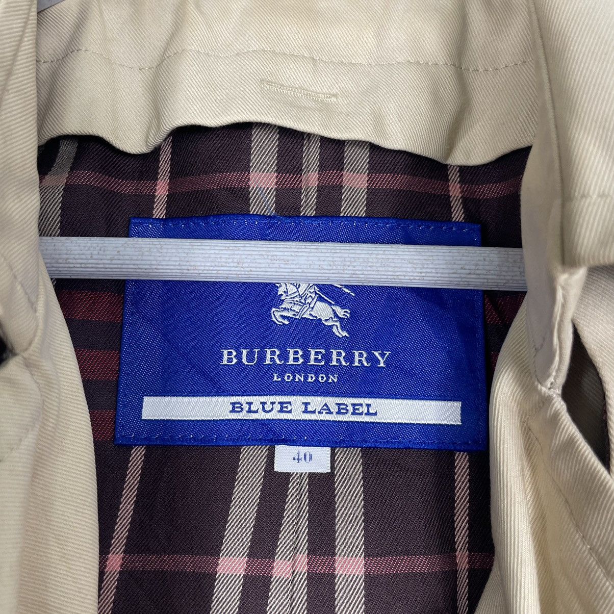 Burberry 💥BLUE LABEL BURBERRY PARKA TRENCH JACKET Size XS / US 0-2 / IT 36-38 - 11 Thumbnail