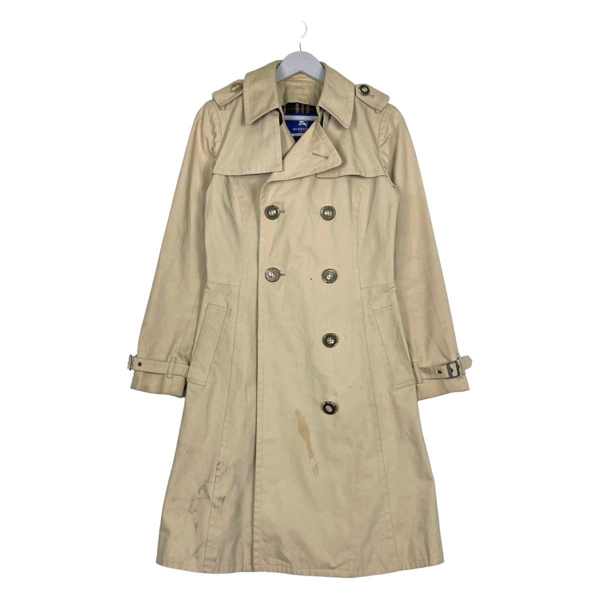 Burberry 💥BLUE LABEL BURBERRY PARKA TRENCH JACKET Size XS / US 0-2 / IT 36-38 - 2 Thumbnail
