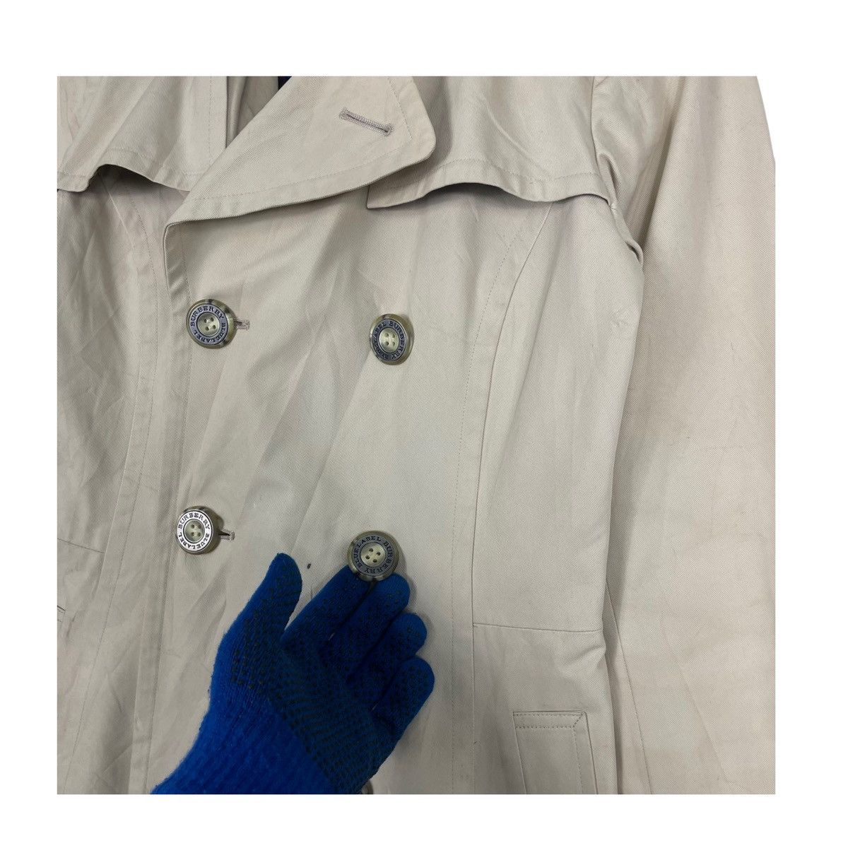 Burberry 💥BLUE LABEL BURBERRY PARKA TRENCH JACKET Size XS / US 0-2 / IT 36-38 - 8 Thumbnail