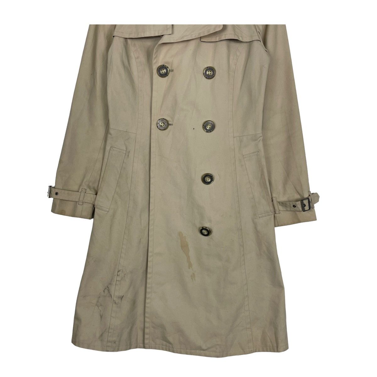 Burberry 💥BLUE LABEL BURBERRY PARKA TRENCH JACKET Size XS / US 0-2 / IT 36-38 - 6 Thumbnail