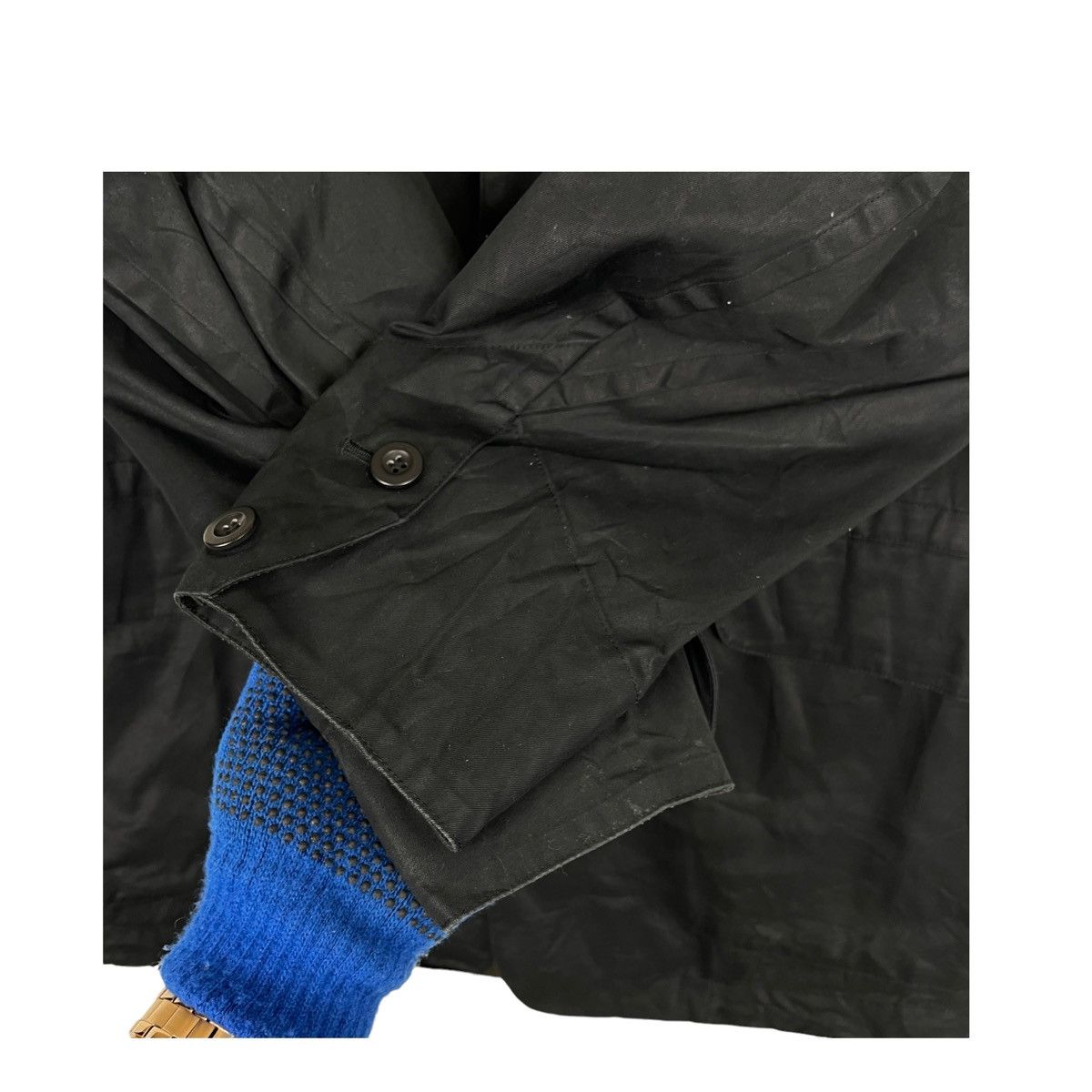 Yohji Yamamoto 💥AAR YOHJI YAMAMOTO SIGNATURE BUTTON JACKET Size US M / EU 48-50 / 2 - 6 Thumbnail