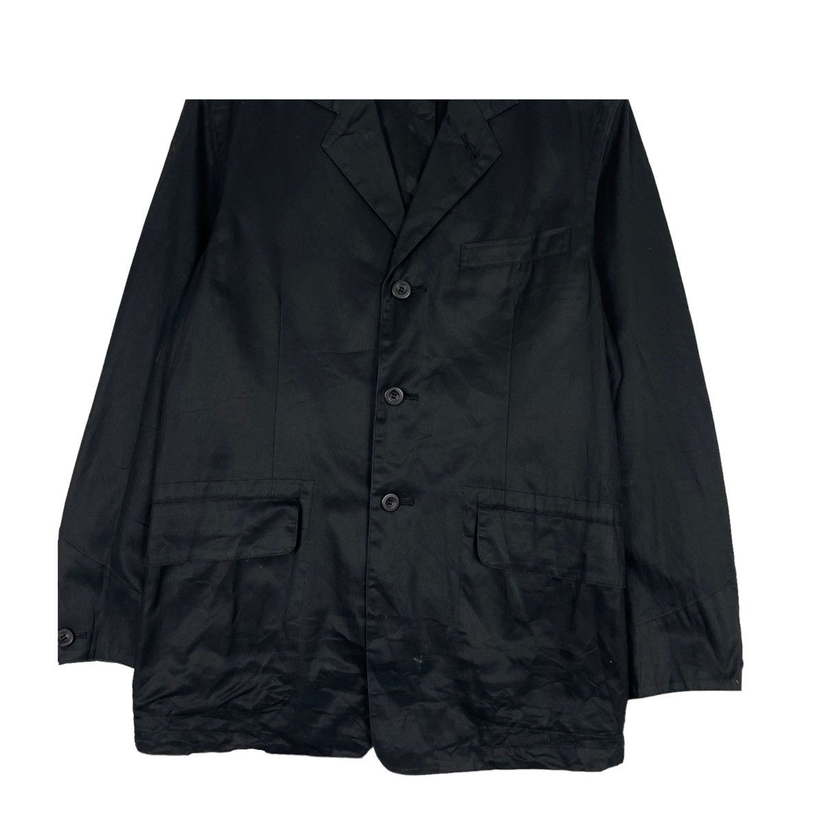 Yohji Yamamoto 💥AAR YOHJI YAMAMOTO SIGNATURE BUTTON JACKET Size US M / EU 48-50 / 2 - 5 Thumbnail