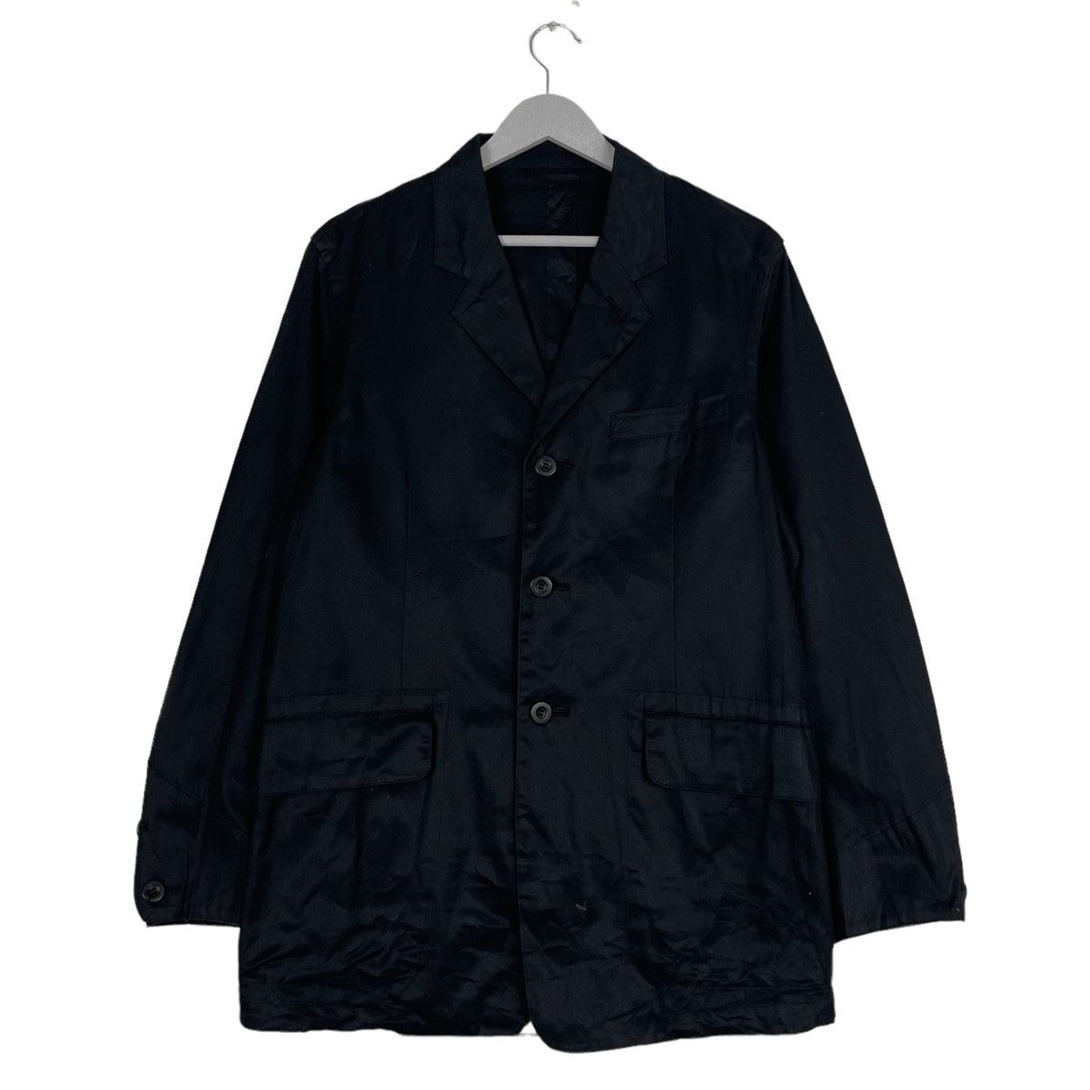 Yohji Yamamoto 💥AAR YOHJI YAMAMOTO SIGNATURE BUTTON JACKET Size US M / EU 48-50 / 2 - 1 Thumbnail