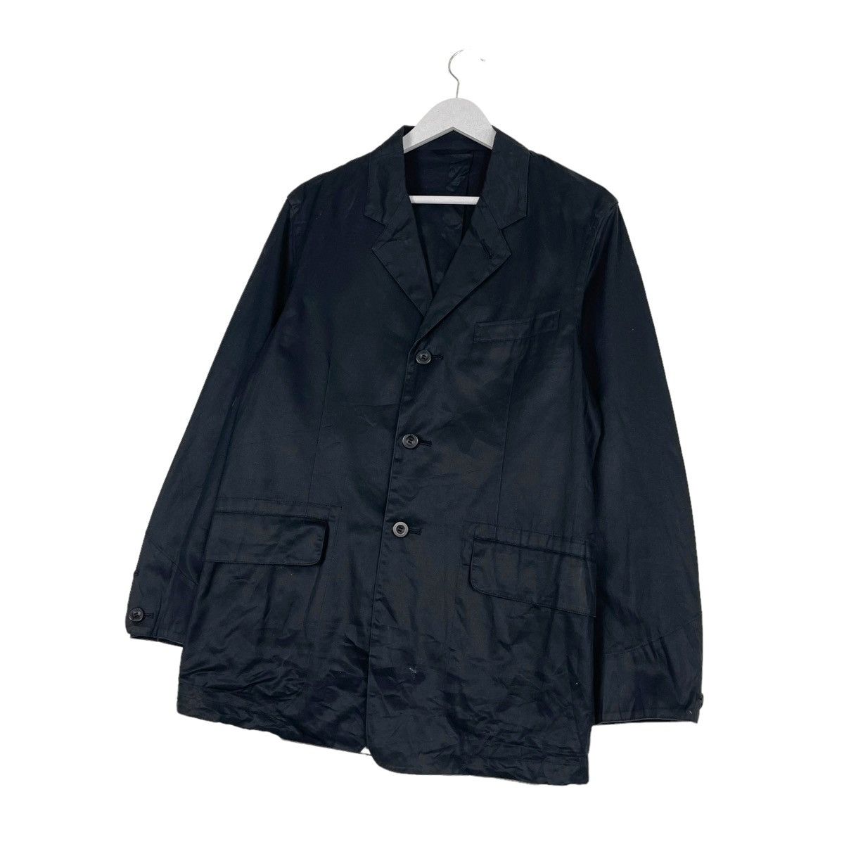 Yohji Yamamoto 💥AAR YOHJI YAMAMOTO SIGNATURE BUTTON JACKET Size US M / EU 48-50 / 2 - 2 Thumbnail