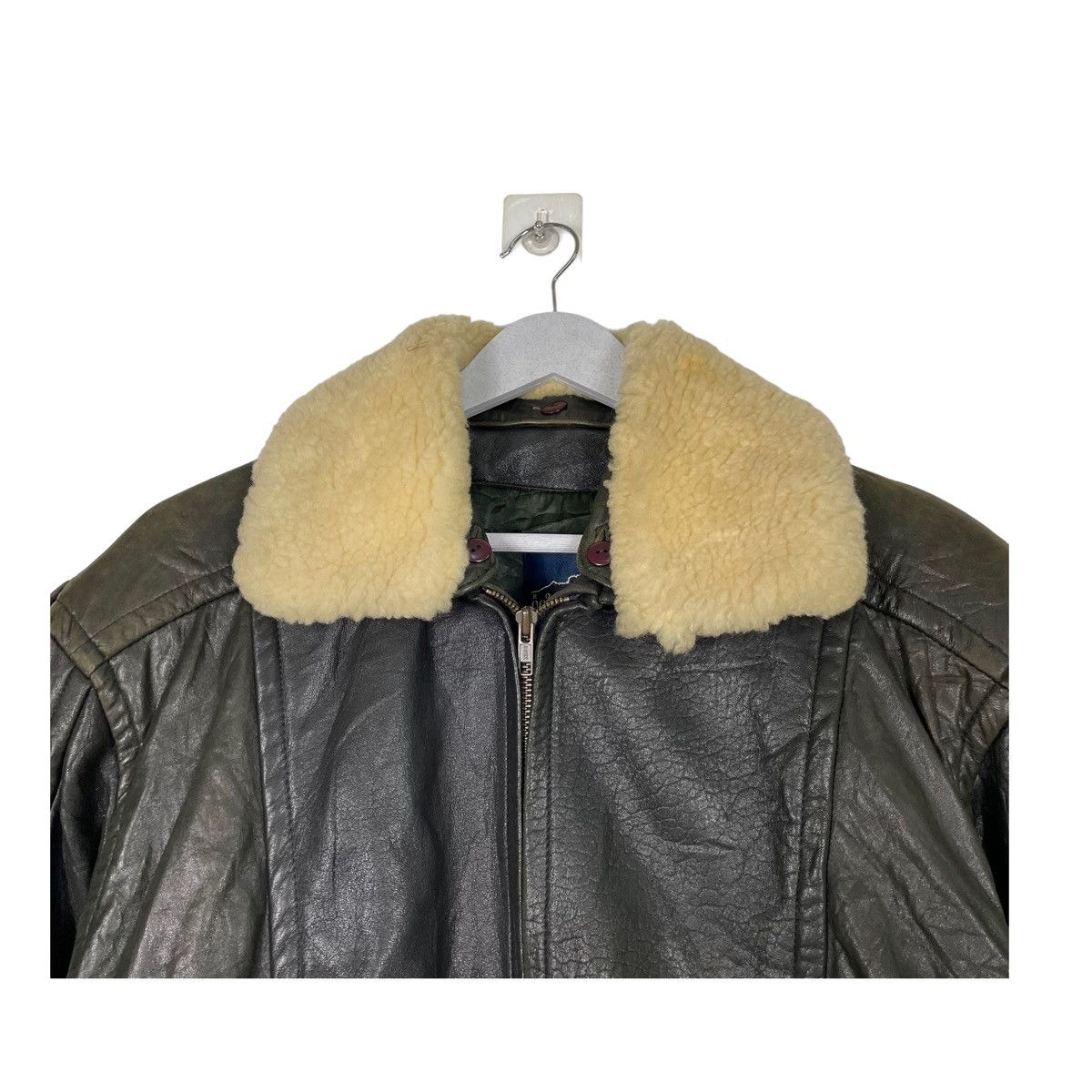 Robert Comstock 💥60s ROBERT COMSTOCK AVIATOR LEATHER JACKET Size US M / EU 48-50 / 2 - 4 Thumbnail