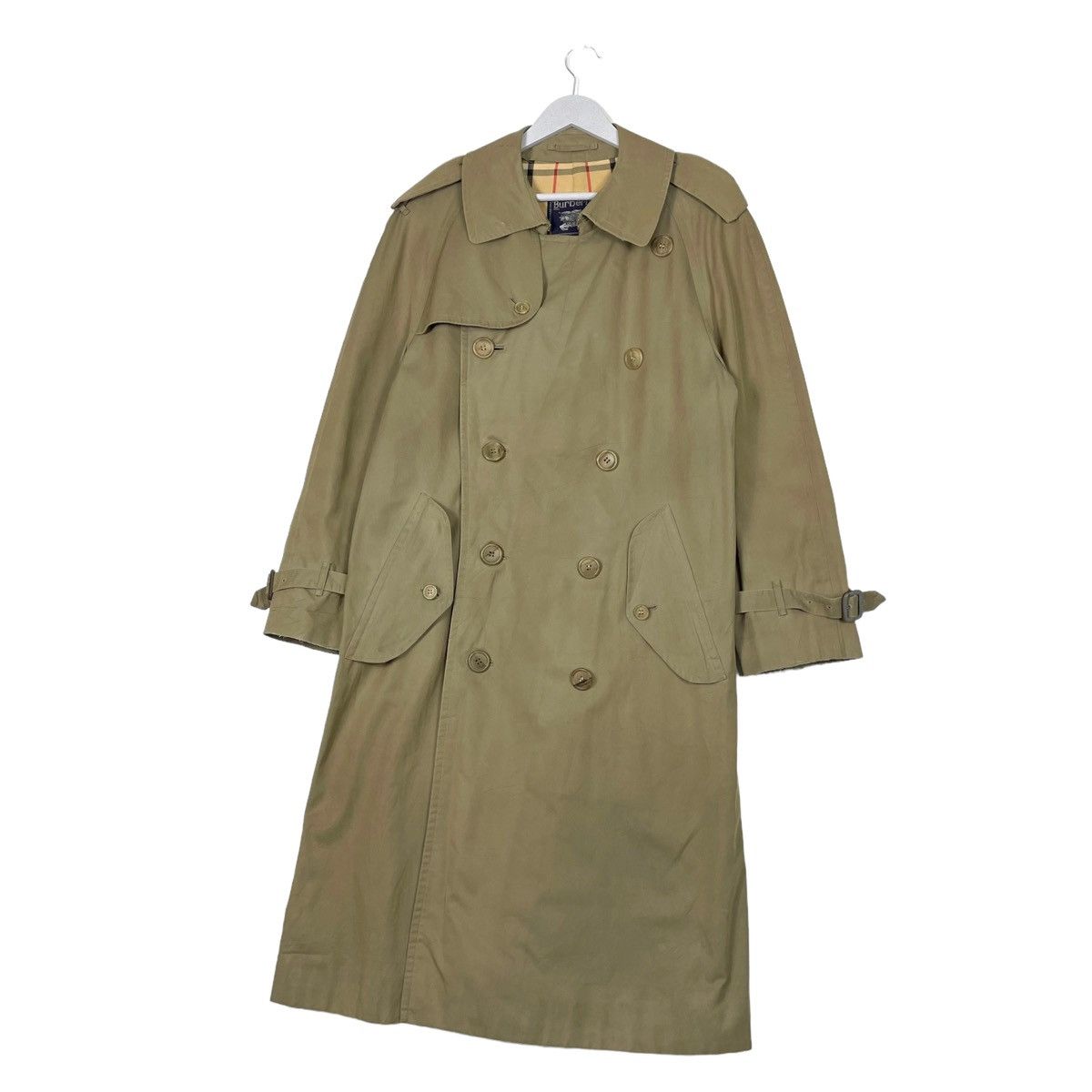 Burberry Prorsum × Vintage 💥VINTAGE BURBERRYS PRORSUM TRENCH BREASTED LONG JACKET Size US L / EU 52-54 / 3 - 3 Thumbnail