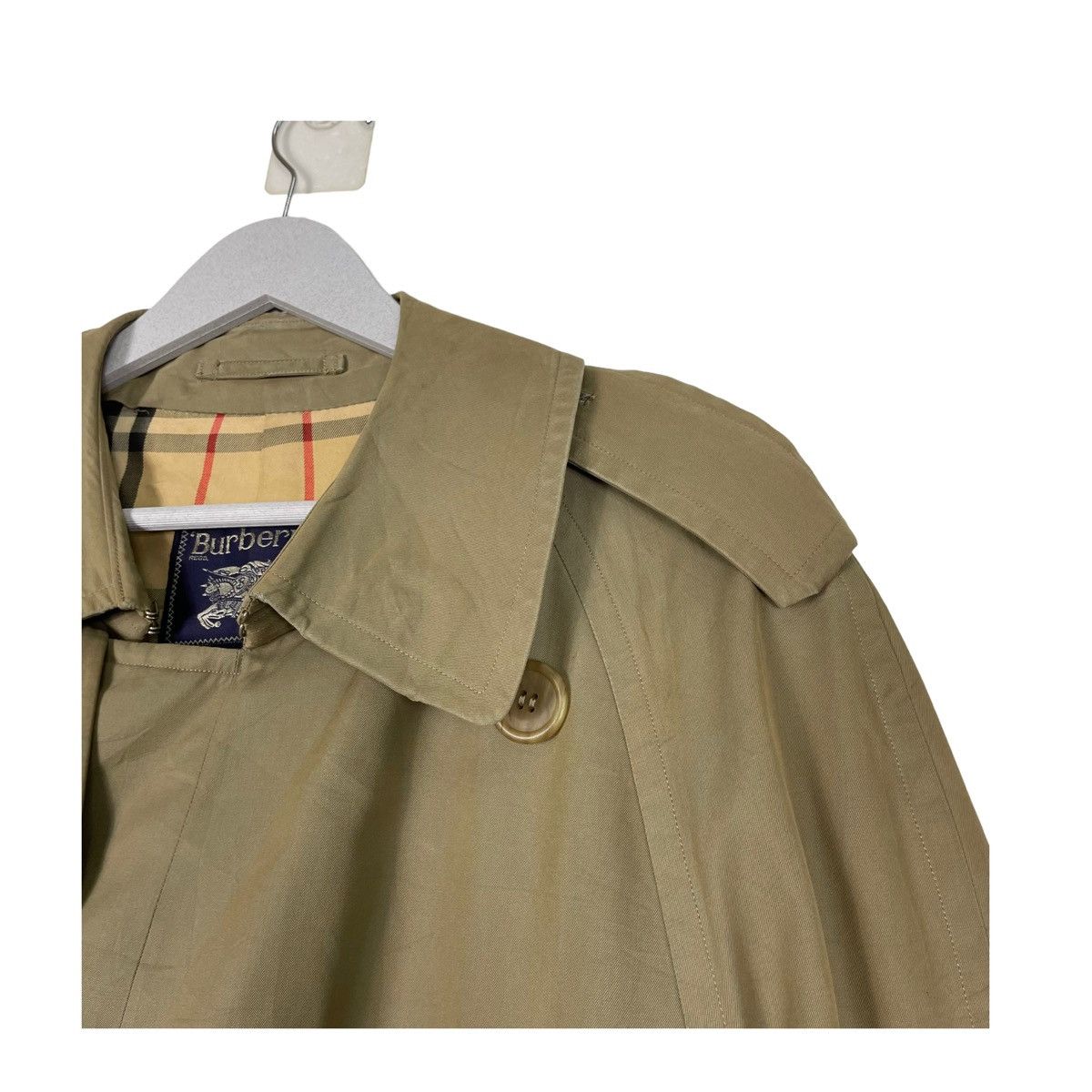 Burberry Prorsum × Vintage 💥VINTAGE BURBERRYS PRORSUM TRENCH BREASTED LONG JACKET Size US L / EU 52-54 / 3 - 7 Thumbnail