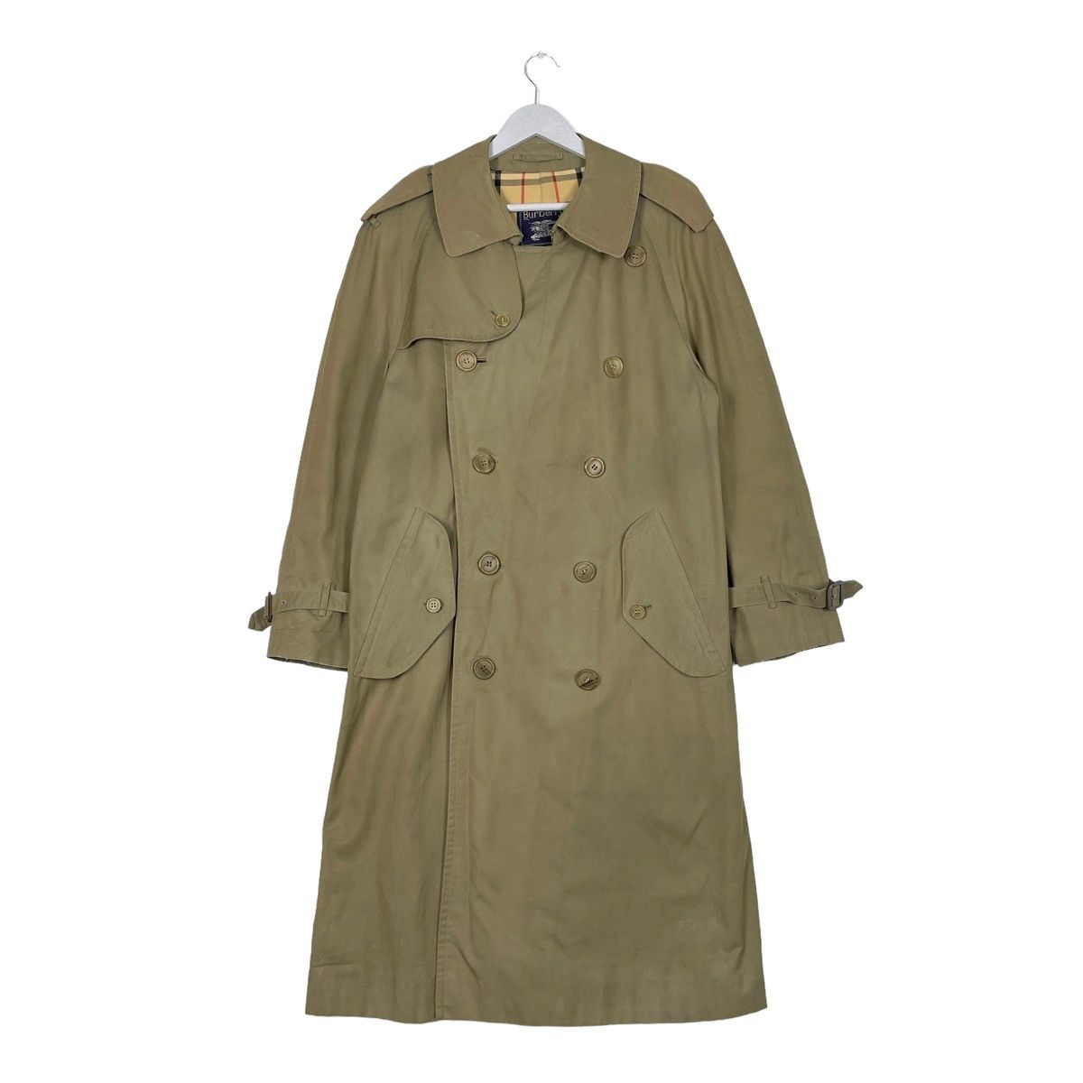 Burberry Prorsum × Vintage 💥VINTAGE BURBERRYS PRORSUM TRENCH BREASTED LONG JACKET Size US L / EU 52-54 / 3 - 1 Thumbnail