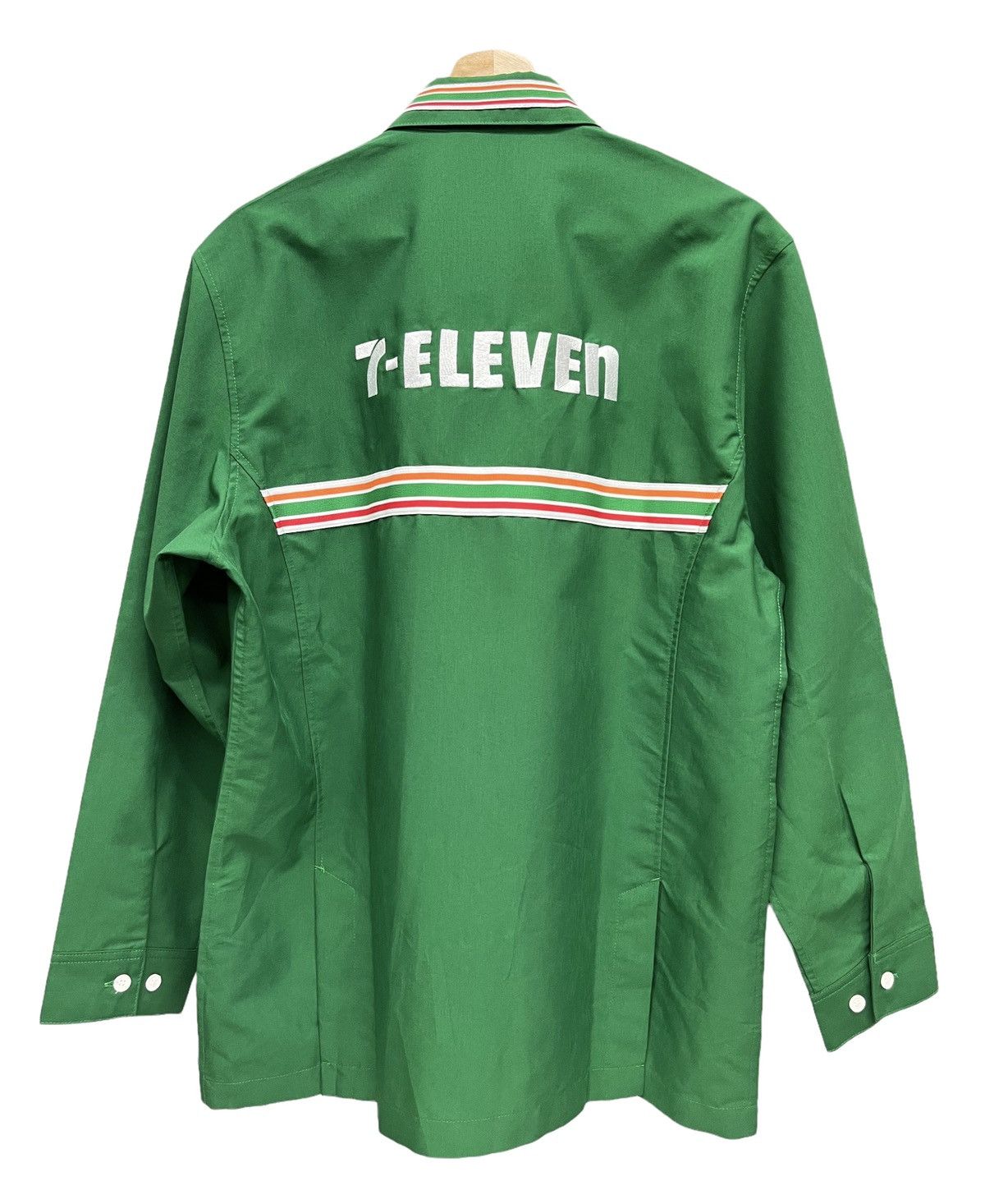 Garment Reproduction of Workers Vintage Workwear 7 ELEVEN JAPAN Polyester Zipper Longsleeve Size US L / EU 52-54 / 3 - 5 Thumbnail