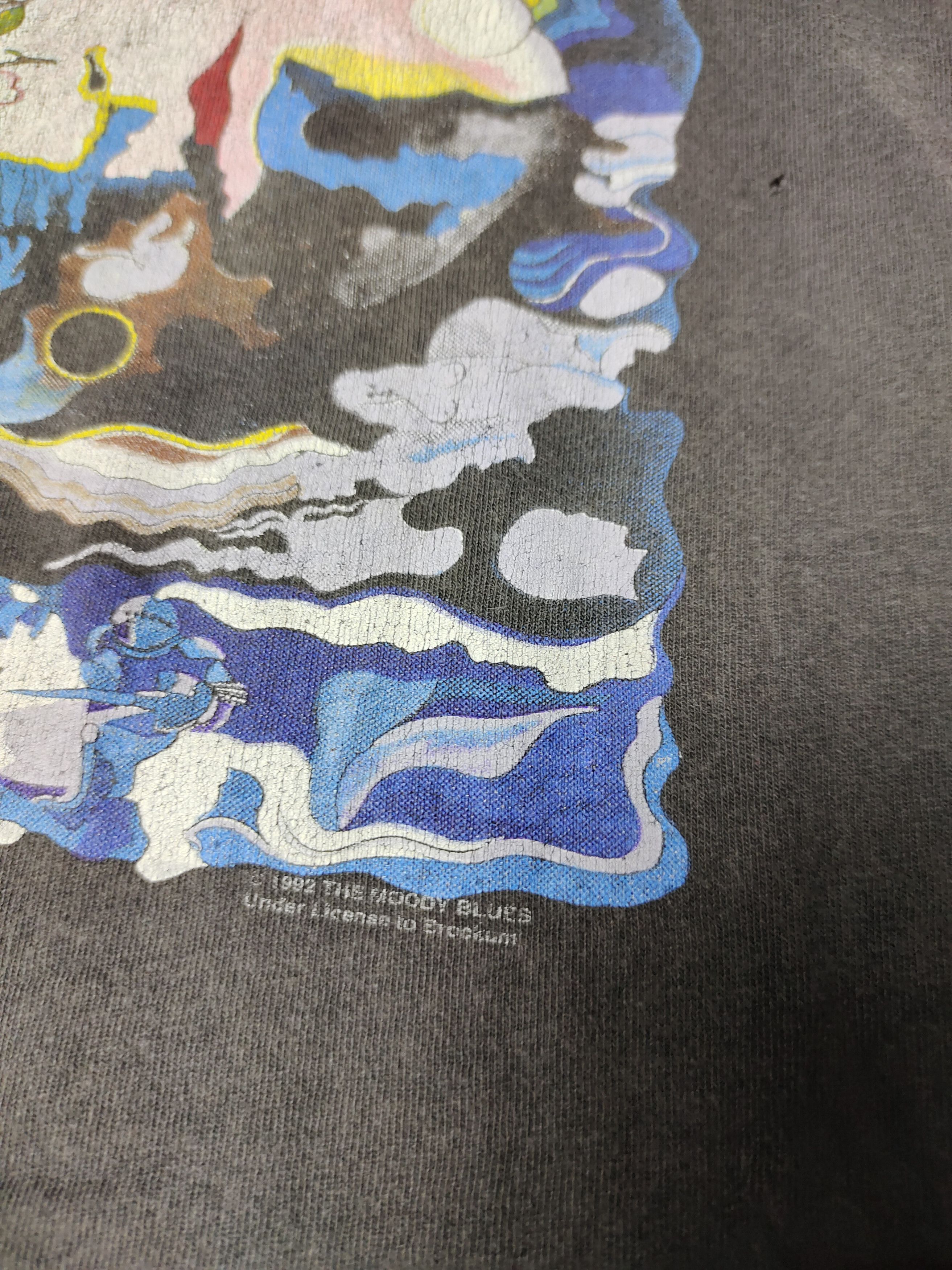 Band Tees Truely Vintage Brockum 1992 The Moody Blue Size US L / EU 52-54 / 3 - 11 Thumbnail
