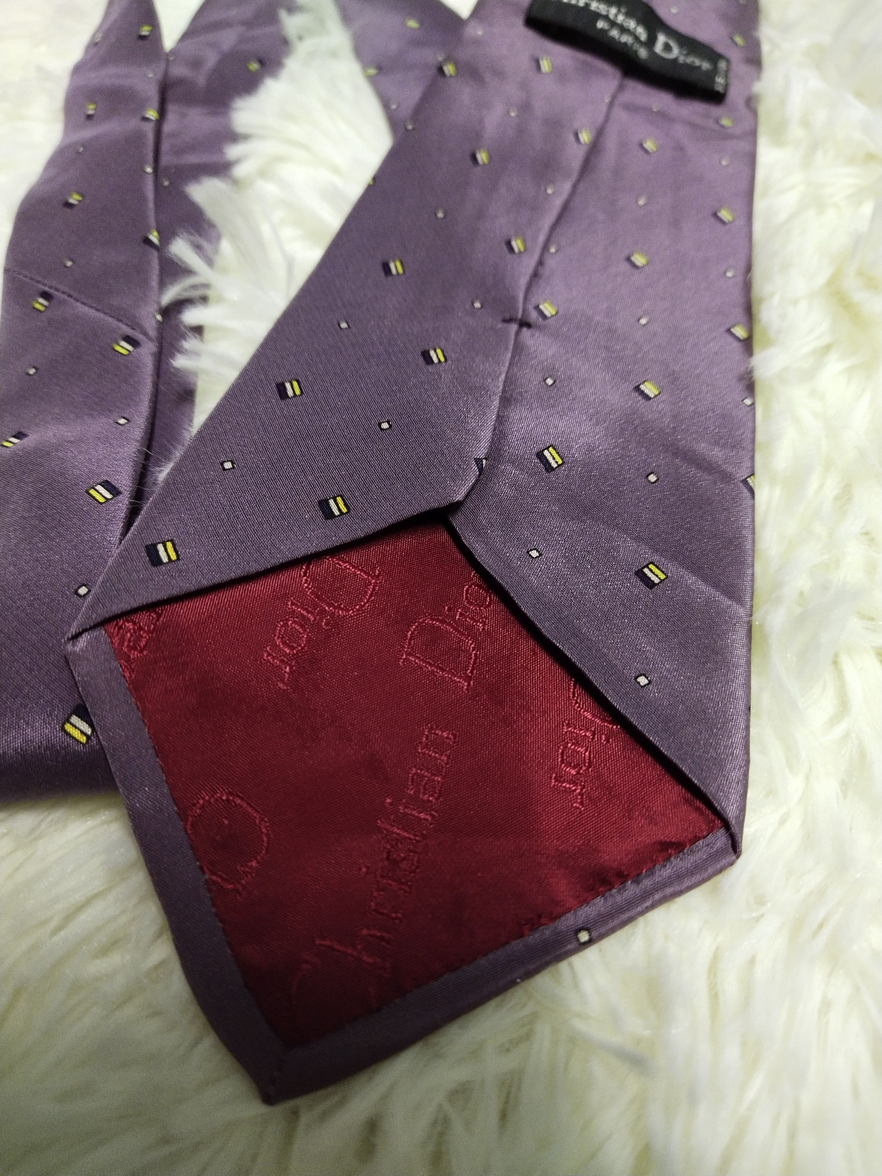 Dior Vintage Christian Dior Neck Tie Size ONE SIZE - 2 Thumbnail
