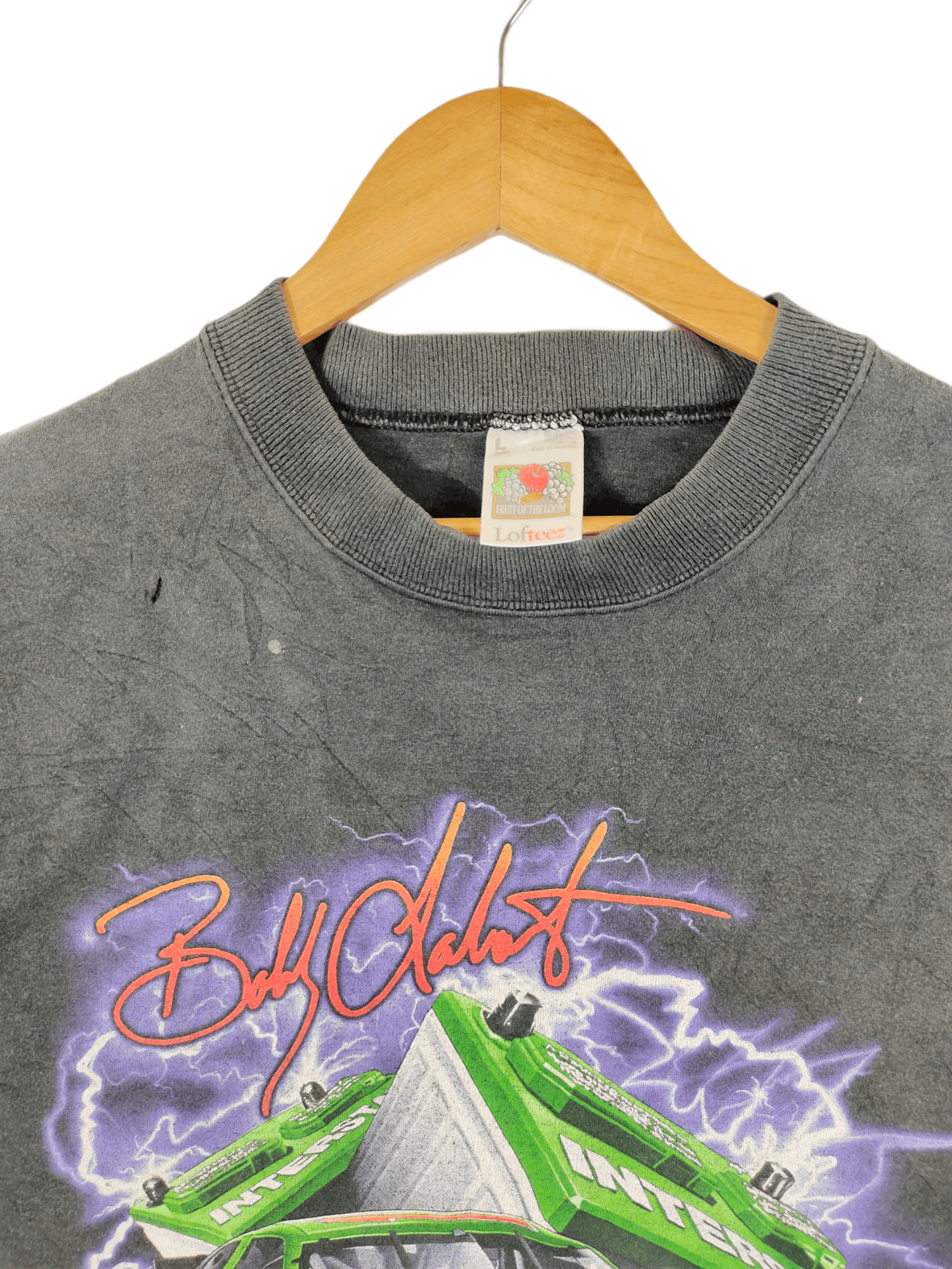 Other Vintage 1995 Bobby Labonte Racing T-Shirt Size US L / EU 52-54 / 3 - 3 Thumbnail