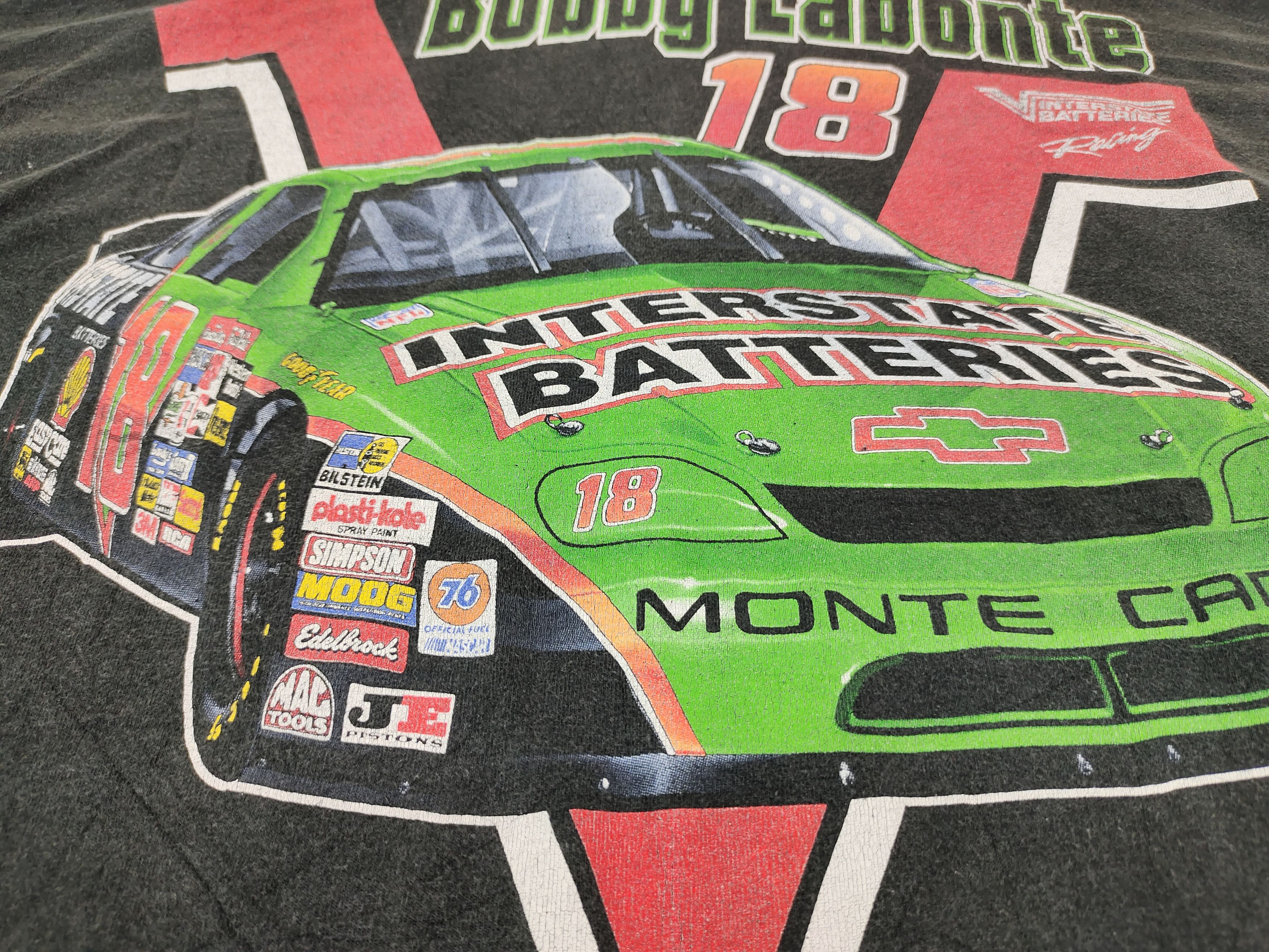 Other Vintage 1995 Bobby Labonte Racing T-Shirt Size US L / EU 52-54 / 3 - 9 Thumbnail