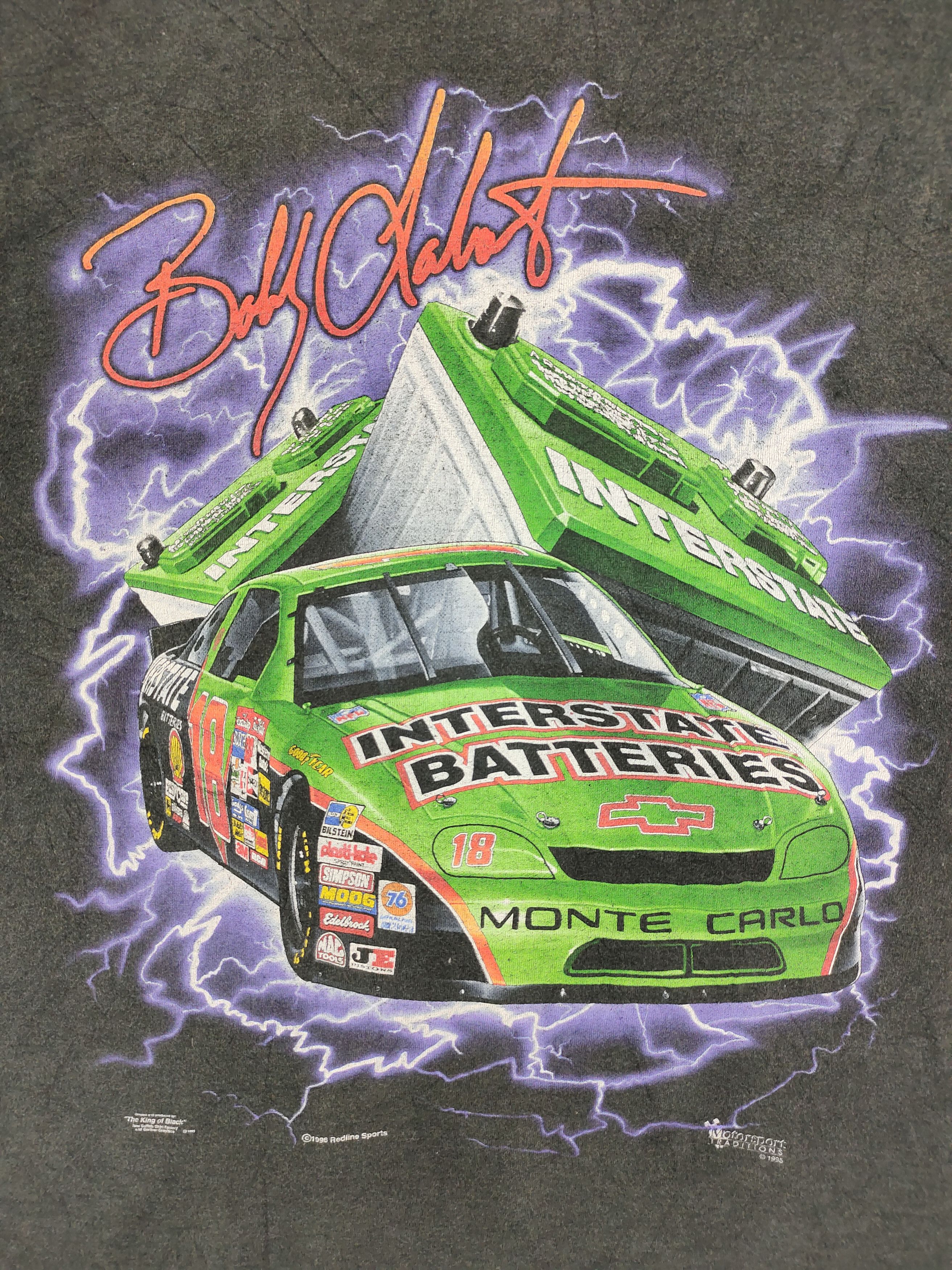 Other Vintage 1995 Bobby Labonte Racing T-Shirt Size US L / EU 52-54 / 3 - 8 Thumbnail