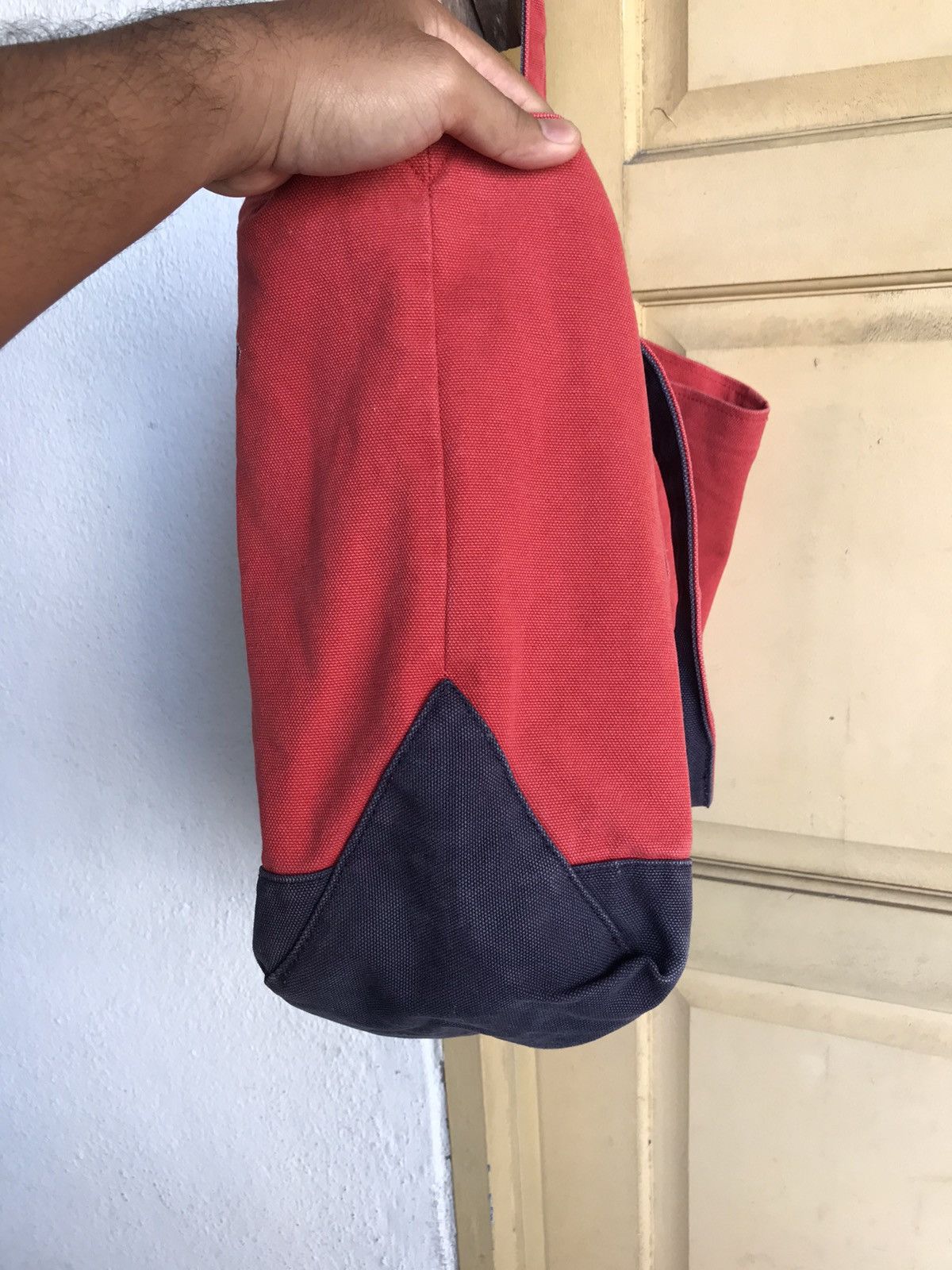 Japanese Brand Vintage Mlb Boston Red Sox x Uniqlo Canvas Tote Bag Size ONE SIZE - 10 Thumbnail