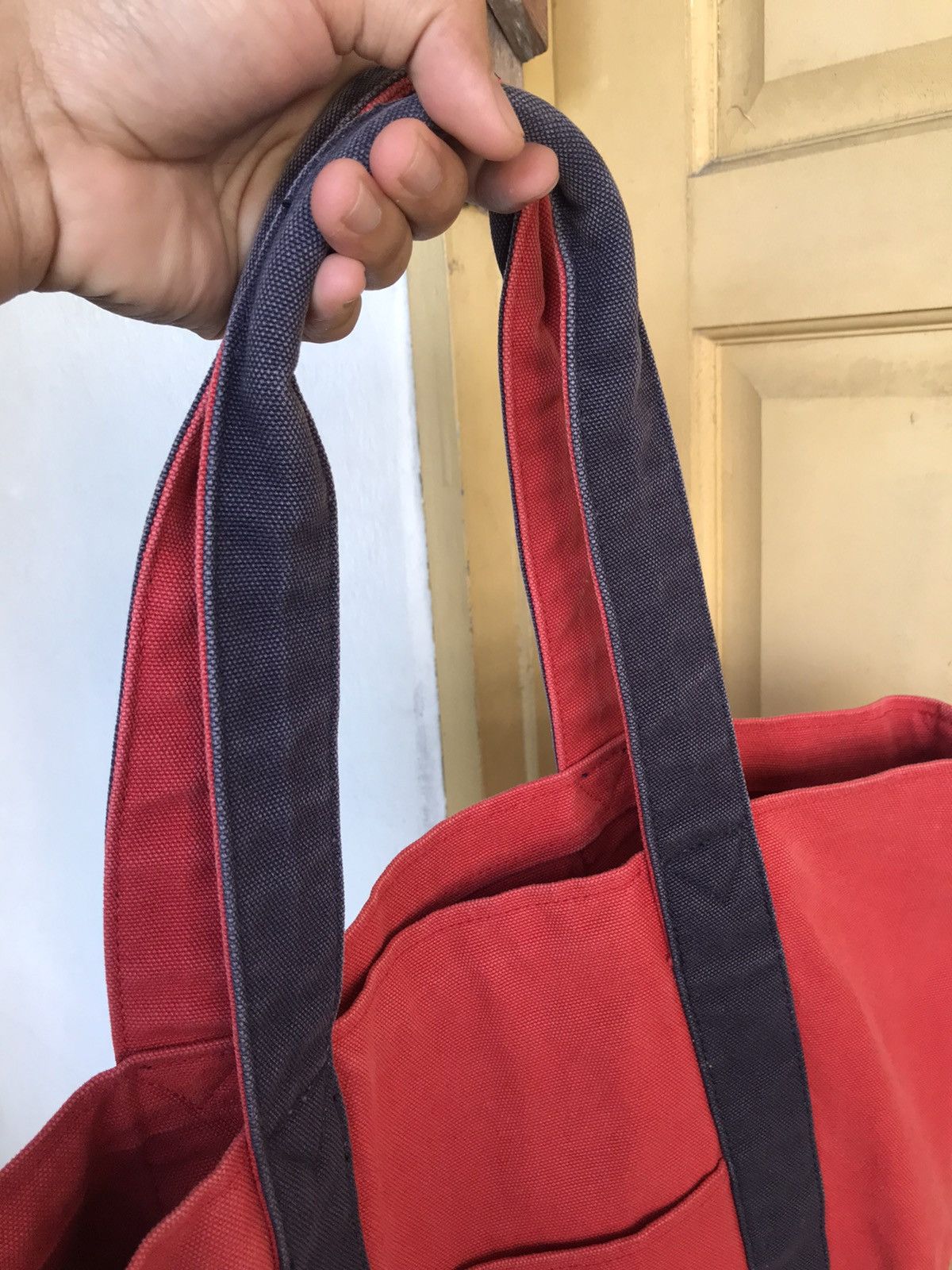Japanese Brand Vintage Mlb Boston Red Sox x Uniqlo Canvas Tote Bag Size ONE SIZE - 9 Thumbnail