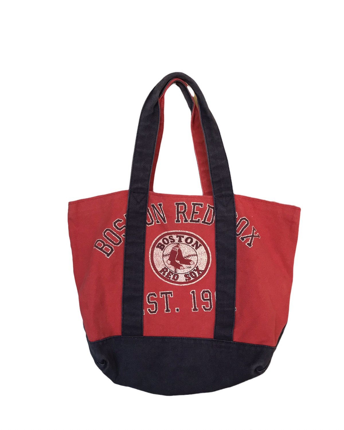 Japanese Brand Vintage Mlb Boston Red Sox x Uniqlo Canvas Tote Bag Size ONE SIZE - 1 Thumbnail