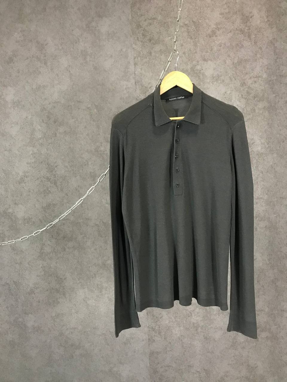 image of Hannes Roether Avant Garde Designer Sweatshirt in Grey, Men's (Size Medium)