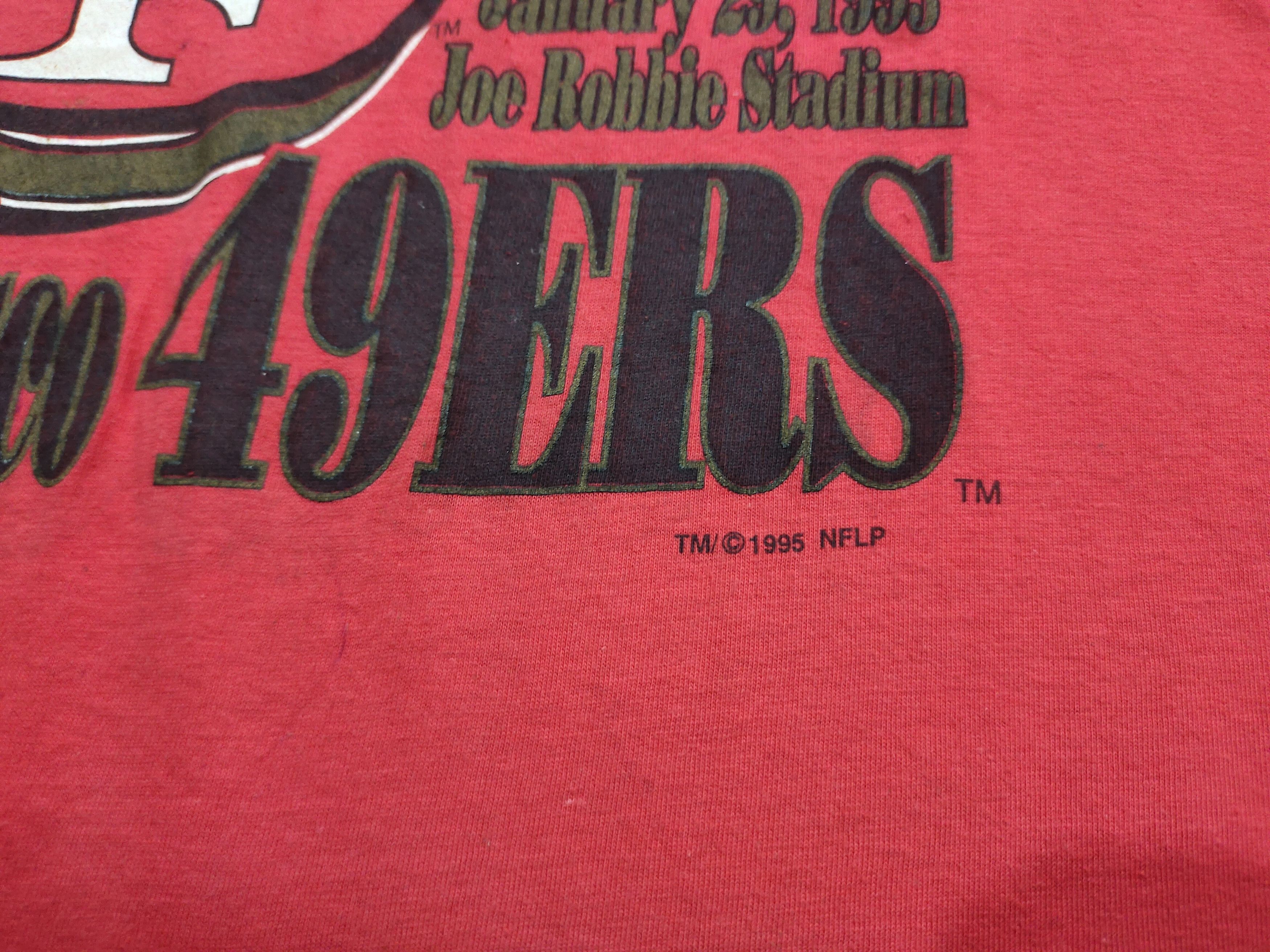 NFL × Vintage San francisco 49ERS Super Bowl XXIX Champion vintage tshirt Size US XL / EU 56 / 4 - 7 Thumbnail