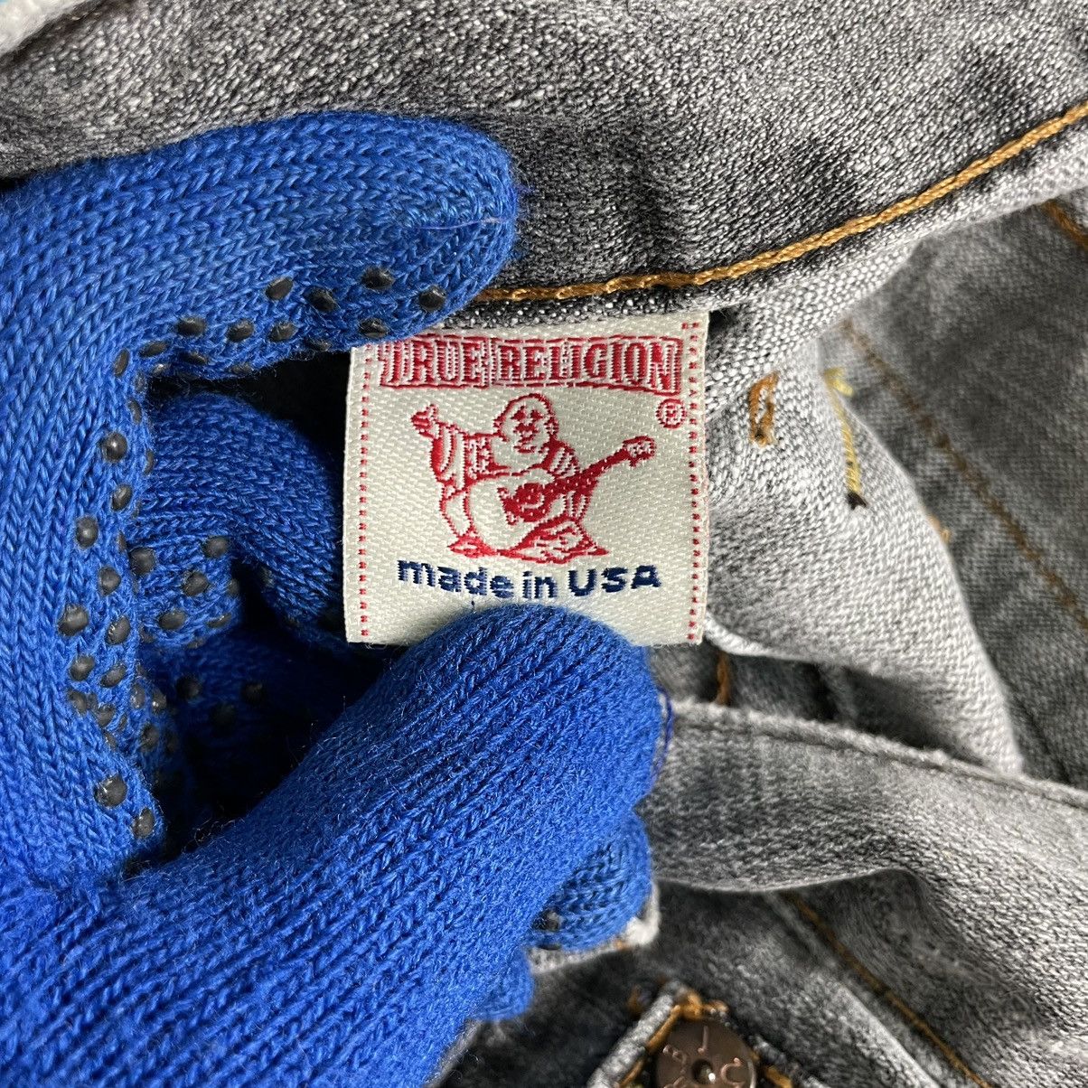 True Religion 💥FLARE DISTRESSED BOOTCUT DENIM JEANS Size US 32 / EU 48 - 9 Thumbnail