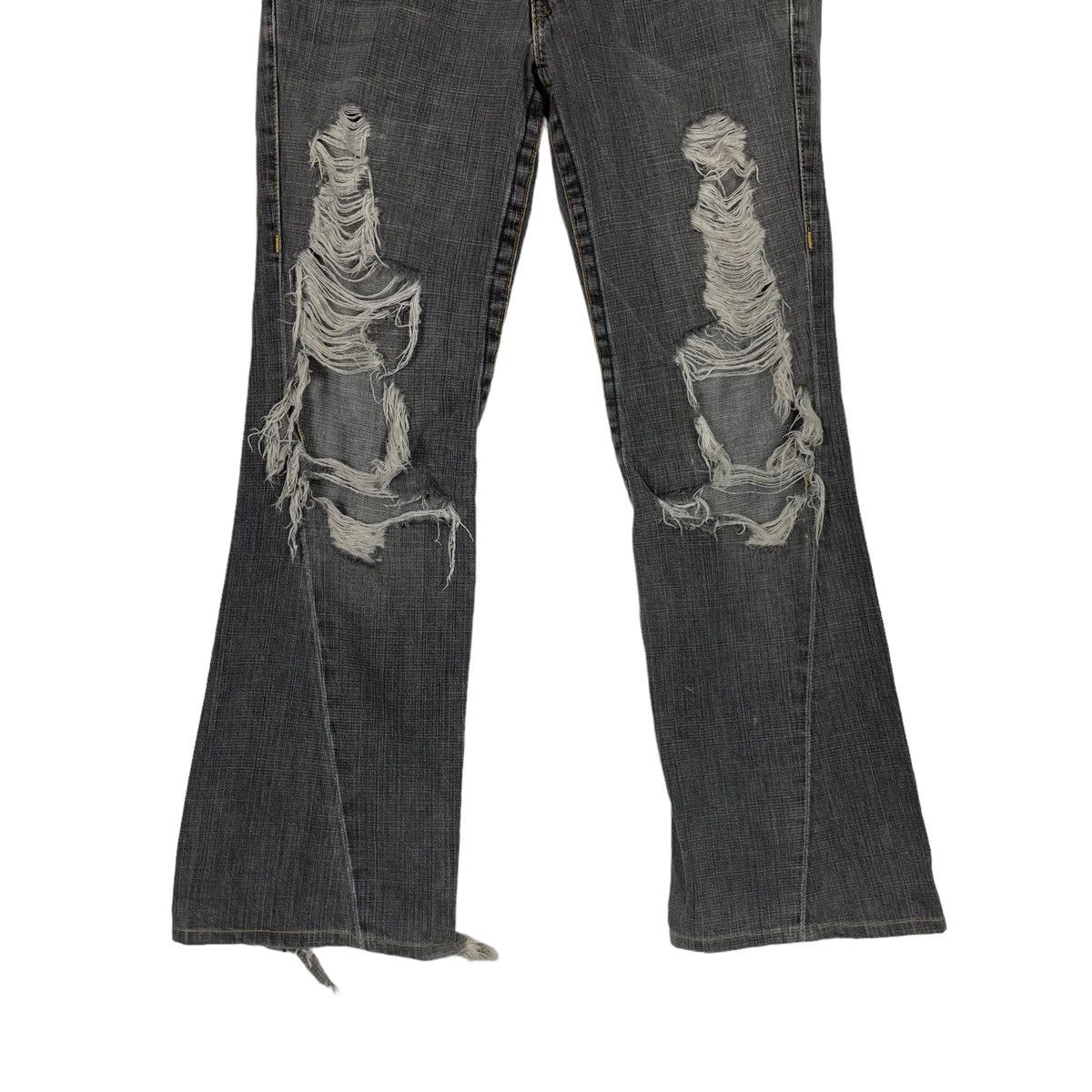 True Religion 💥FLARE DISTRESSED BOOTCUT DENIM JEANS Size US 32 / EU 48 - 6 Thumbnail