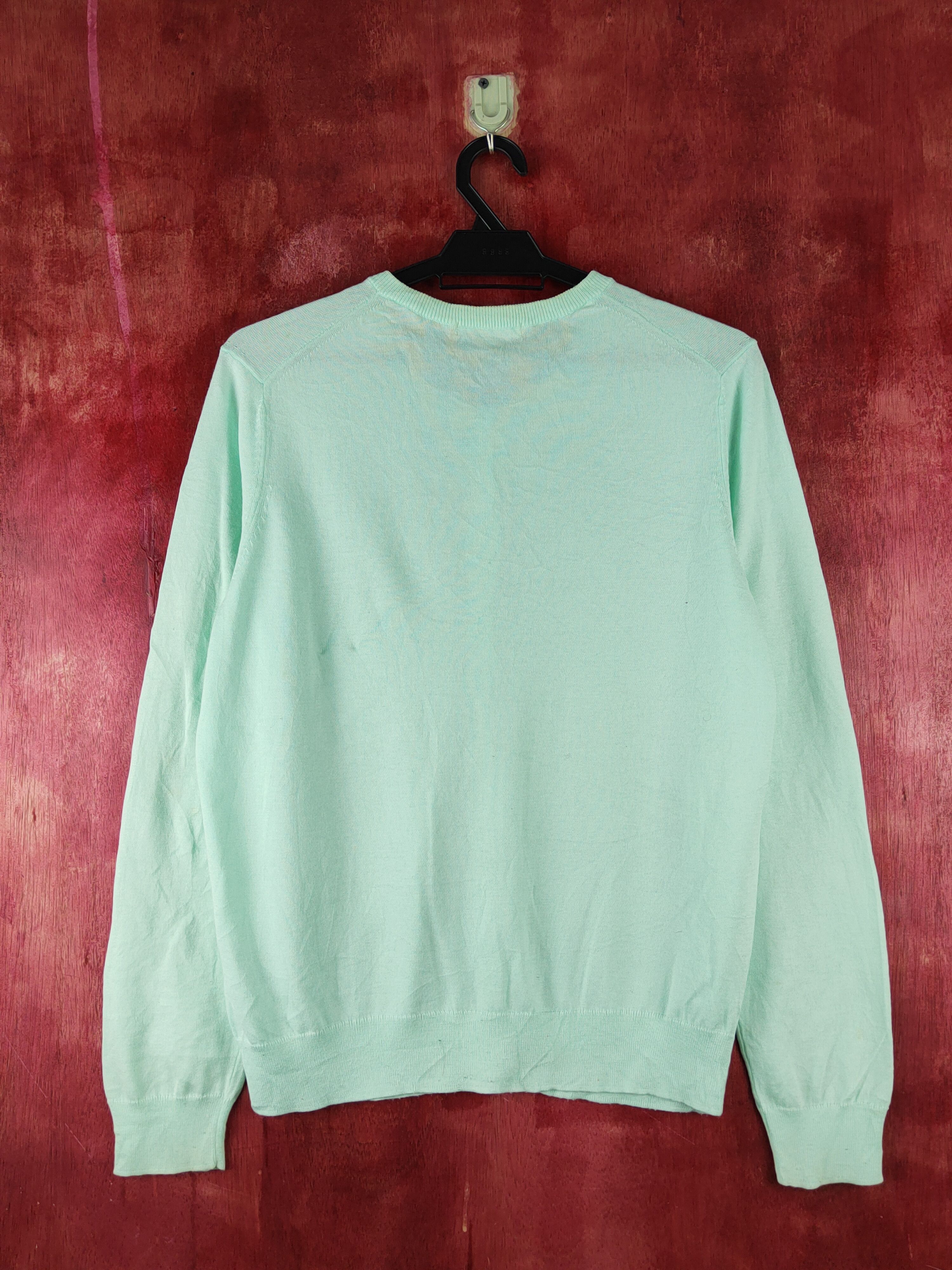 Uniqlo × Vintage Uniqlo Light Green Knitwear Cardigan #S1224 Size L / US 10 / IT 46 - 7 Thumbnail