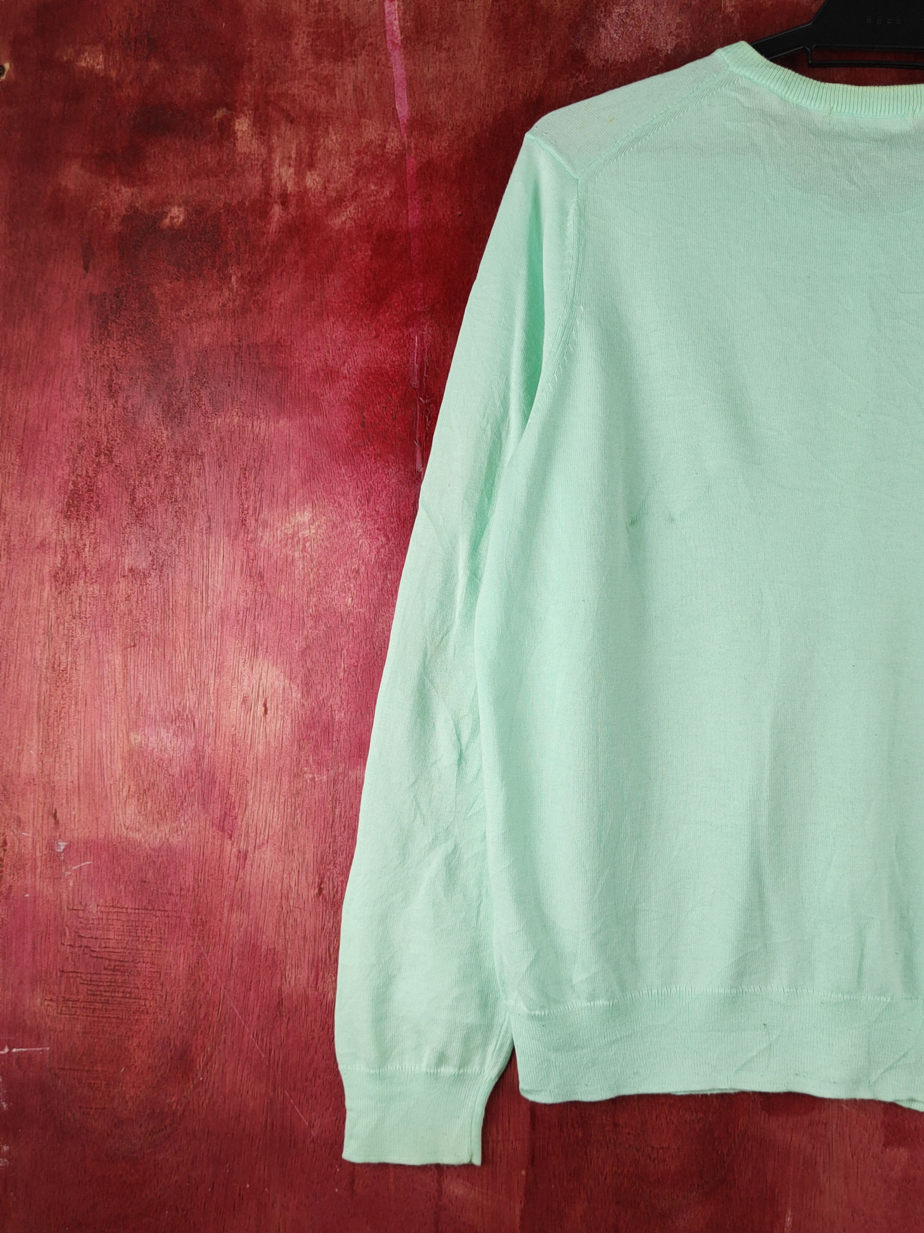 Uniqlo × Vintage Uniqlo Light Green Knitwear Cardigan #S1224 Size L / US 10 / IT 46 - 8 Thumbnail