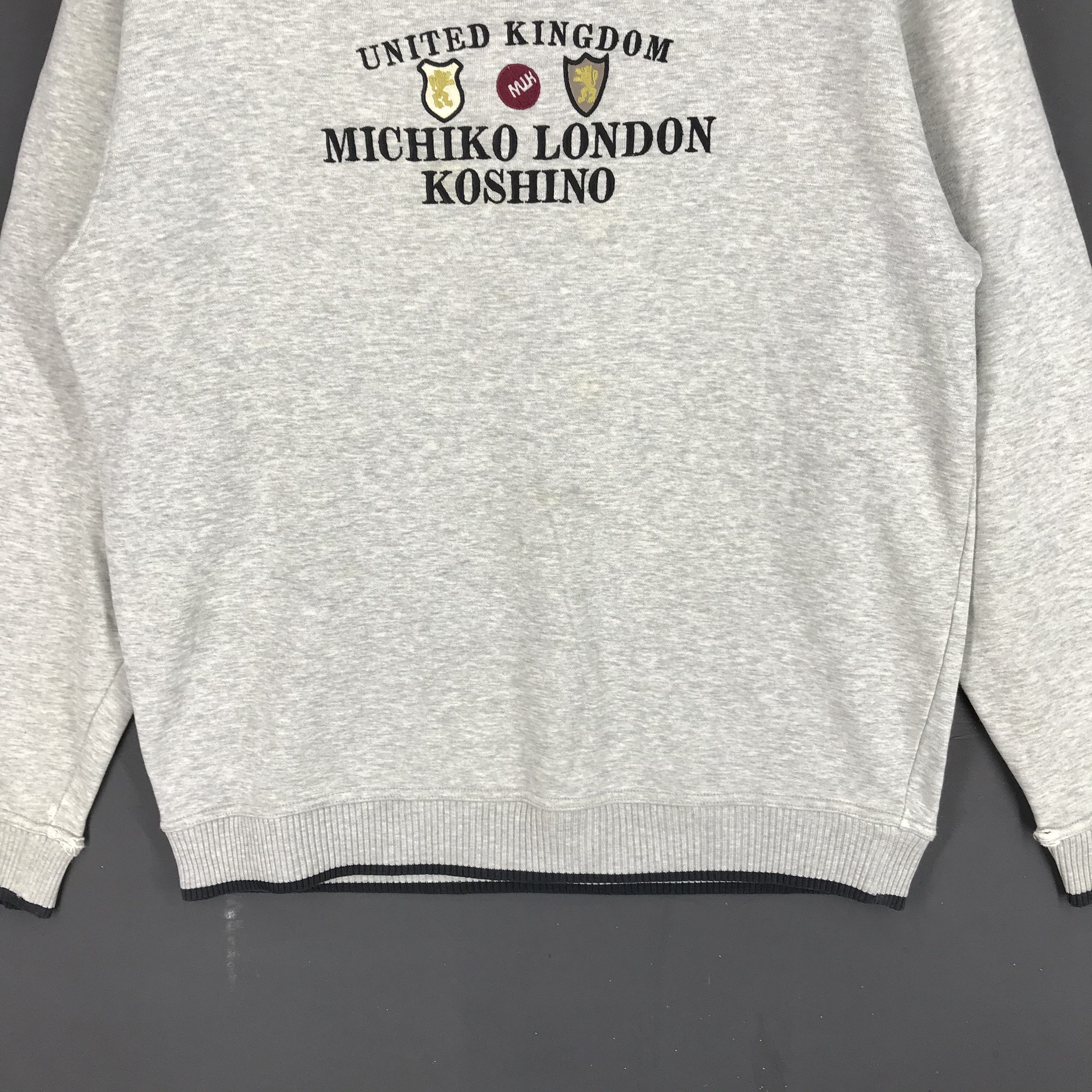 Michiko Koshino London MICHIKO LONDON KOSHINO Crew Neck Sweatshirt #2303-80 Size US M / EU 48-50 / 2 - 4 Thumbnail