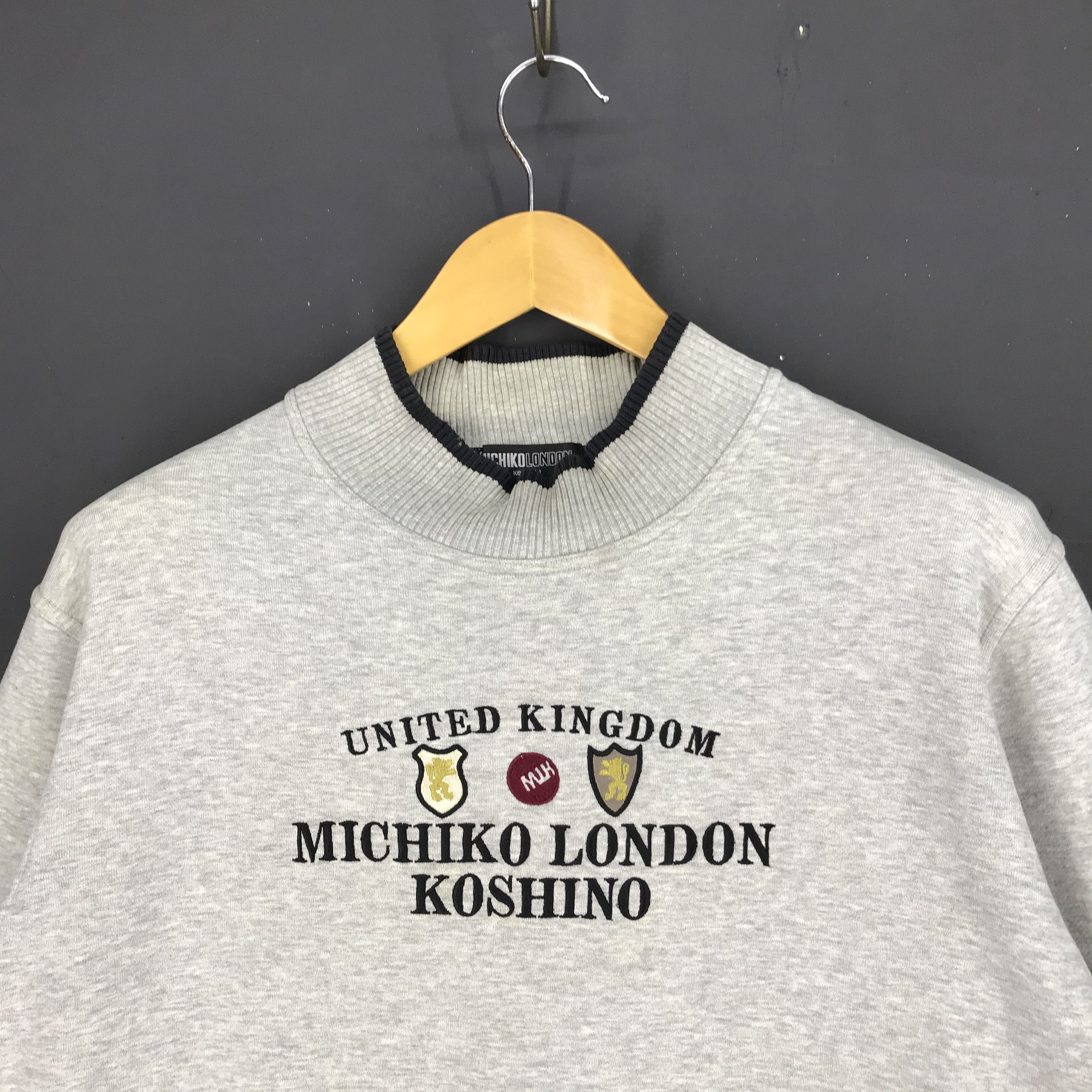 Michiko Koshino London MICHIKO LONDON KOSHINO Crew Neck Sweatshirt #2303-80 Size US M / EU 48-50 / 2 - 2 Thumbnail