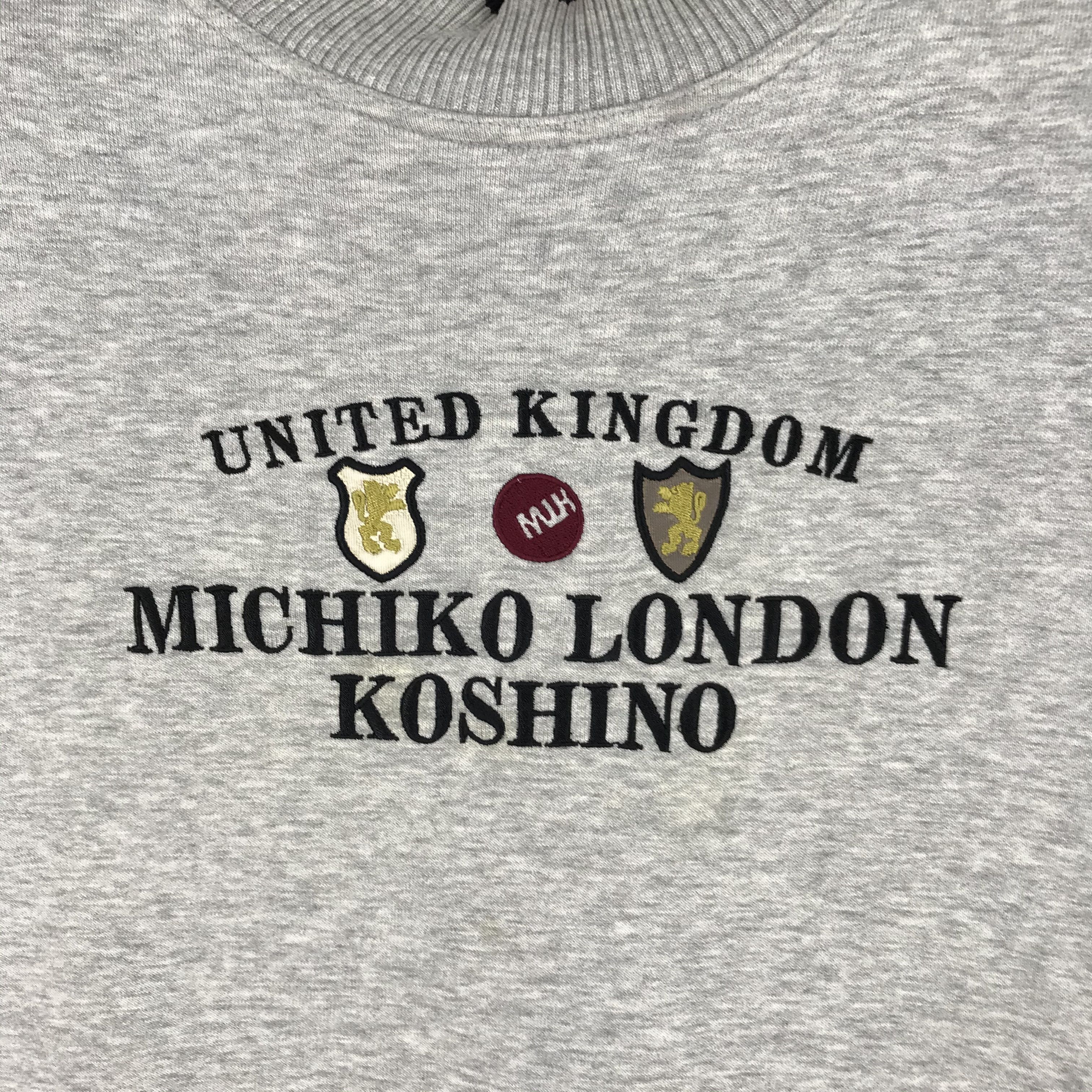 Michiko Koshino London MICHIKO LONDON KOSHINO Crew Neck Sweatshirt #2303-80 Size US M / EU 48-50 / 2 - 3 Thumbnail