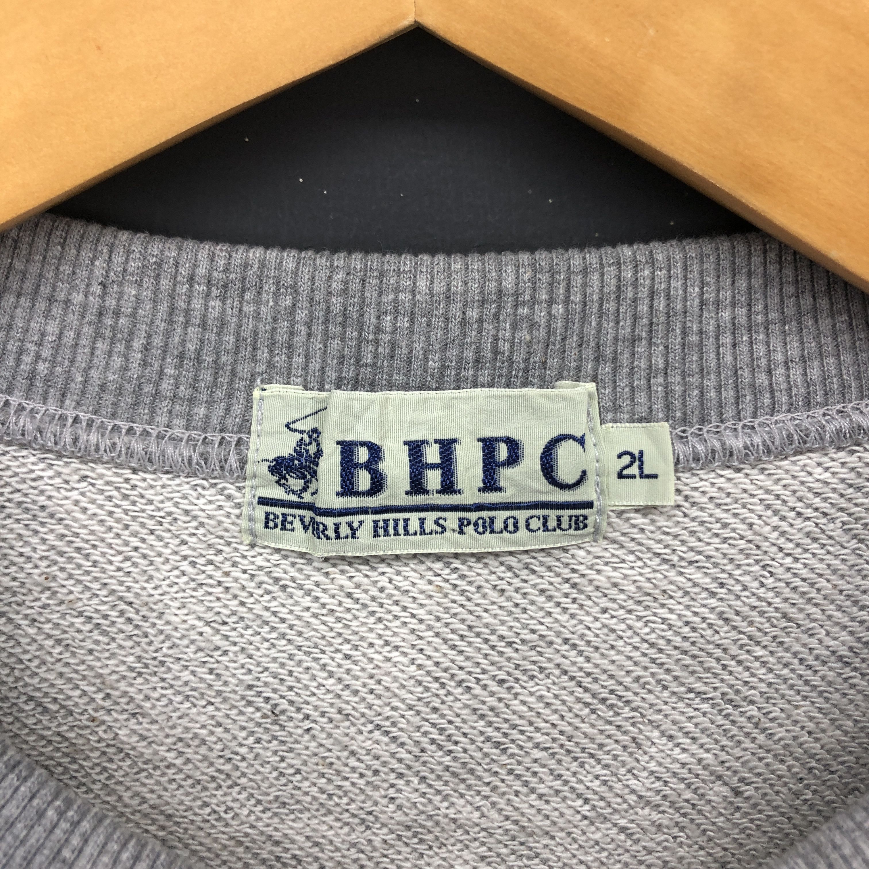 Beverly Hills Polo Club BHPC Crew Neck Sweatshirt #1425-51 Size US XL / EU 56 / 4 - 5 Thumbnail