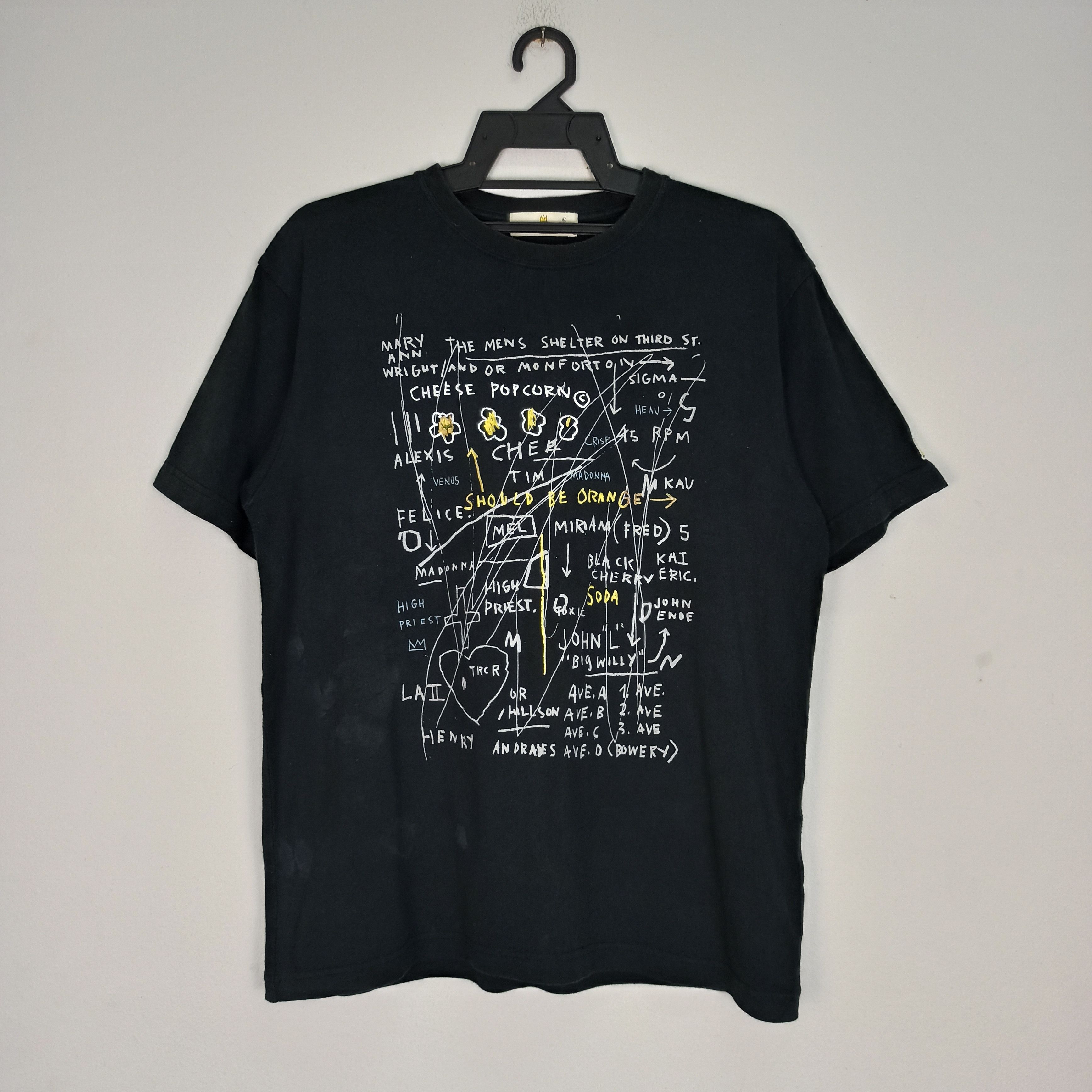 Jean-Michel Basquiat Jean Michel Basquiat X Uniqlo Tshirt Size US M / EU 48-50 / 2 - 1 Thumbnail