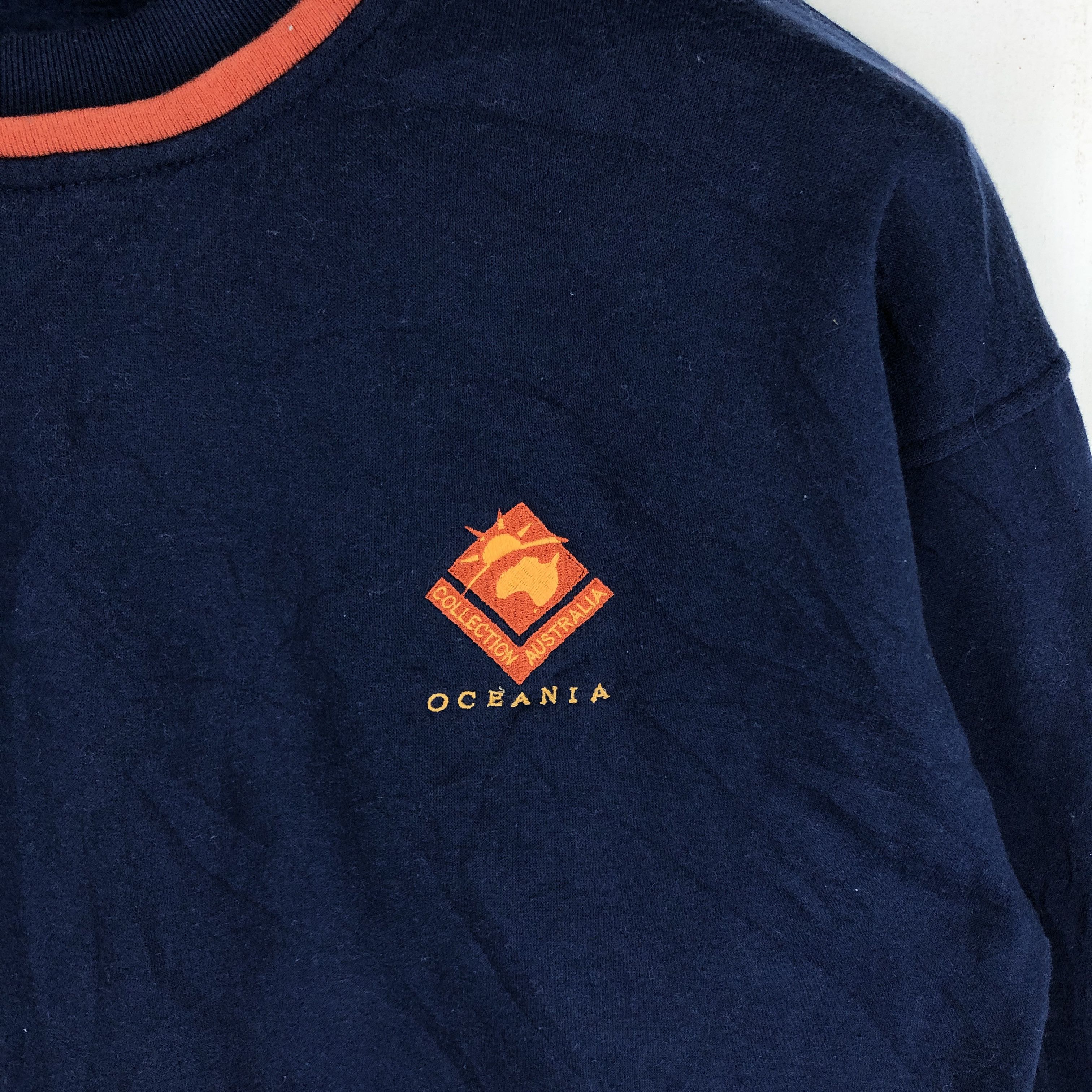 Vintage COLLECTION AUSTRALIA OCEANIA Crew Neck Sweatshirt #2555-90 Size US M / EU 48-50 / 2 - 2 Thumbnail