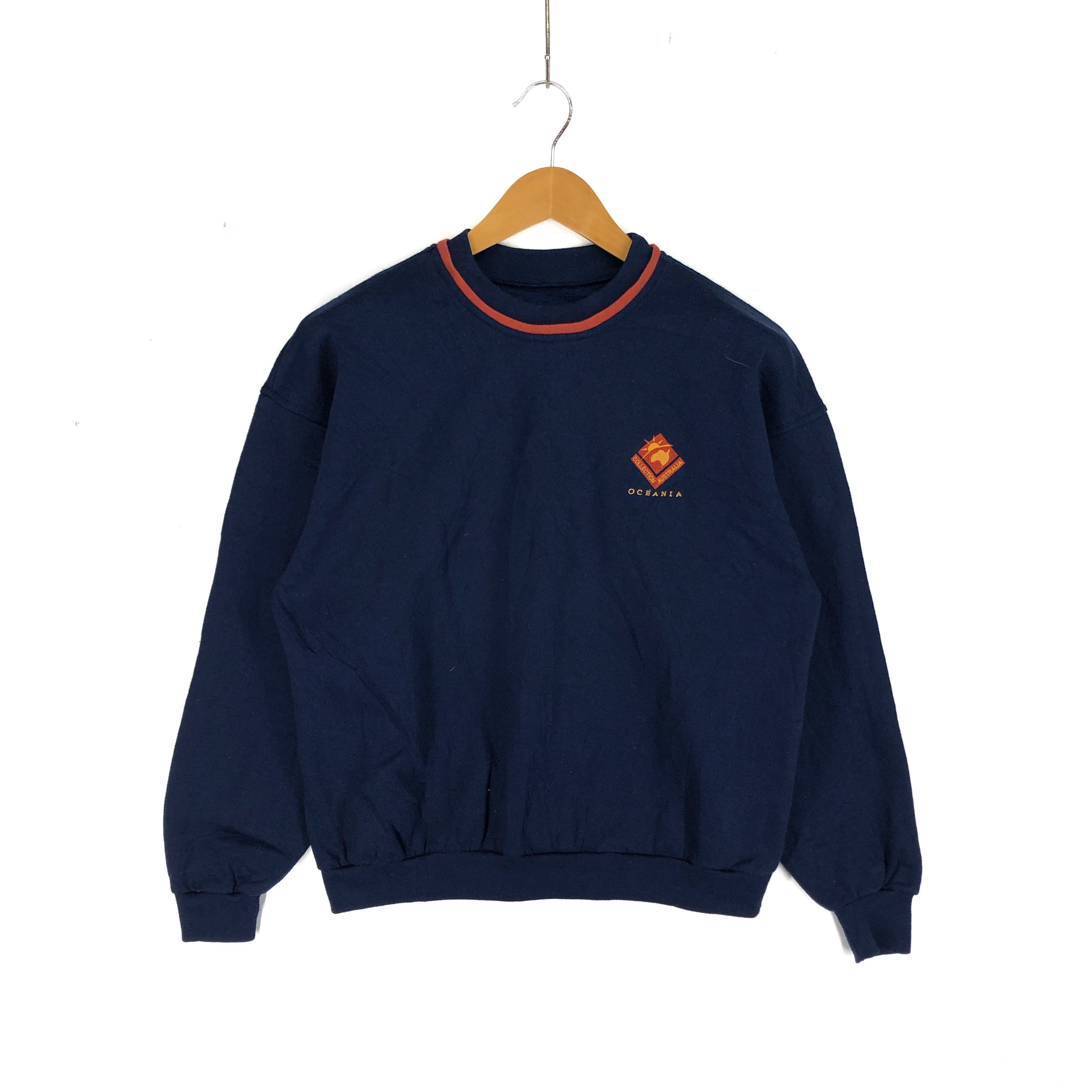 Vintage COLLECTION AUSTRALIA OCEANIA Crew Neck Sweatshirt #2555-90 Size US M / EU 48-50 / 2 - 1 Thumbnail