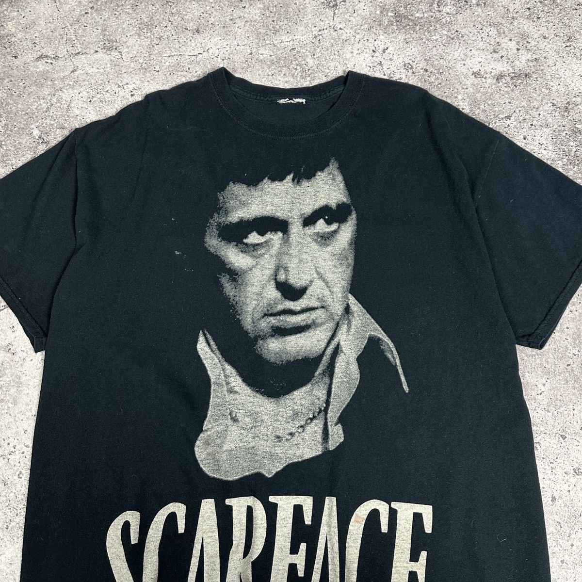 Vintage Vintage 00s Scarface Big Print Movie tee Al Pacino y2k OG Size US XL / EU 56 / 4 - 4 Thumbnail